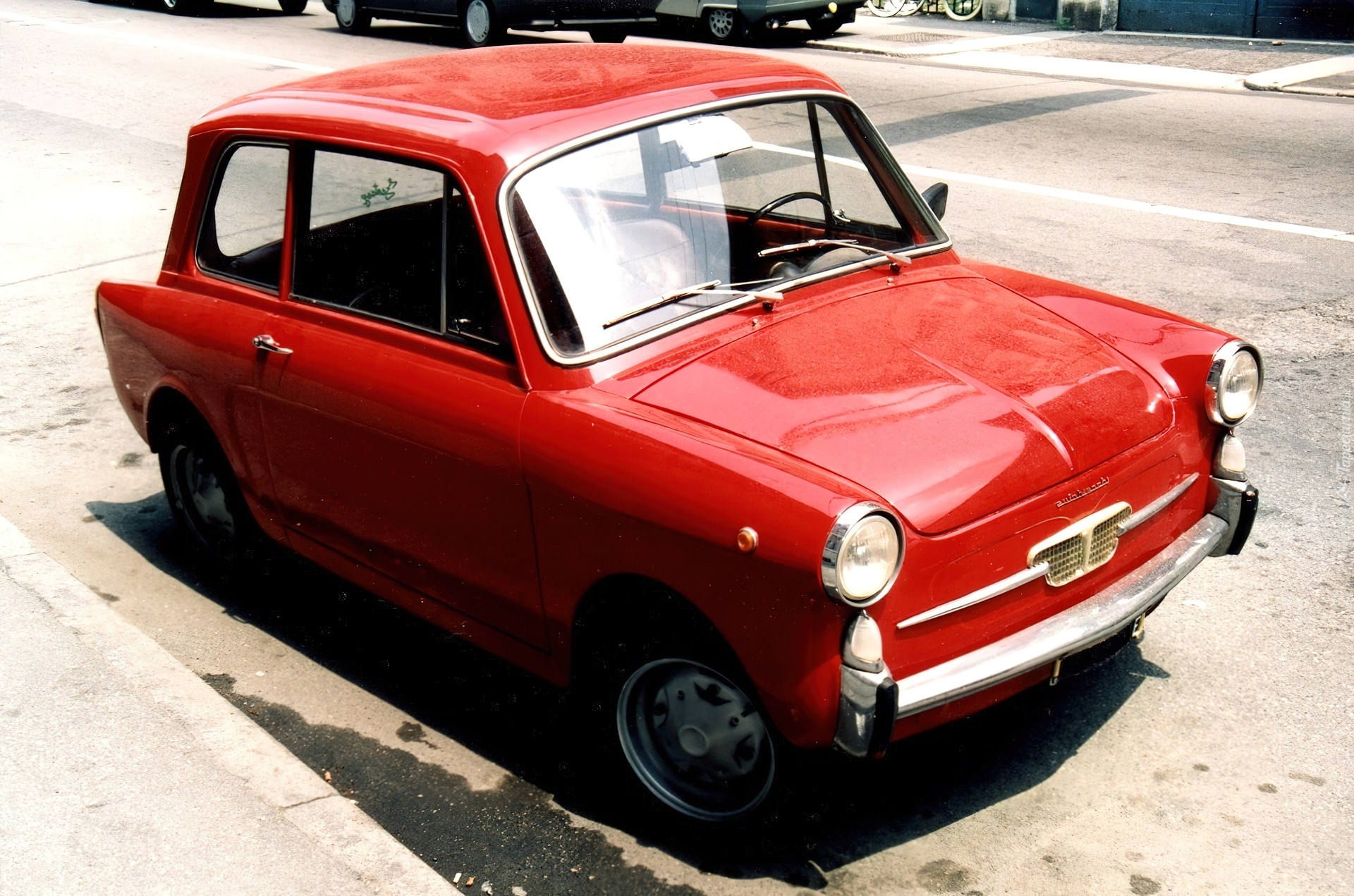 Przód, Autobianchi Bianchina, Lampy