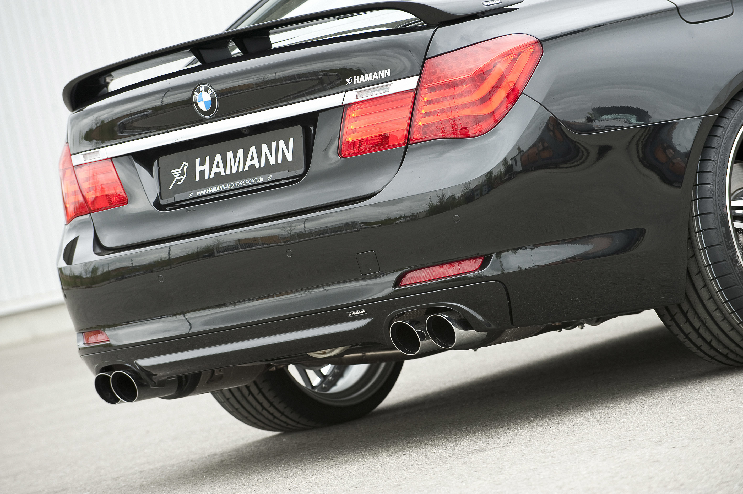 Hamann, BMW seria 7 F01, Sportowy, Wydech