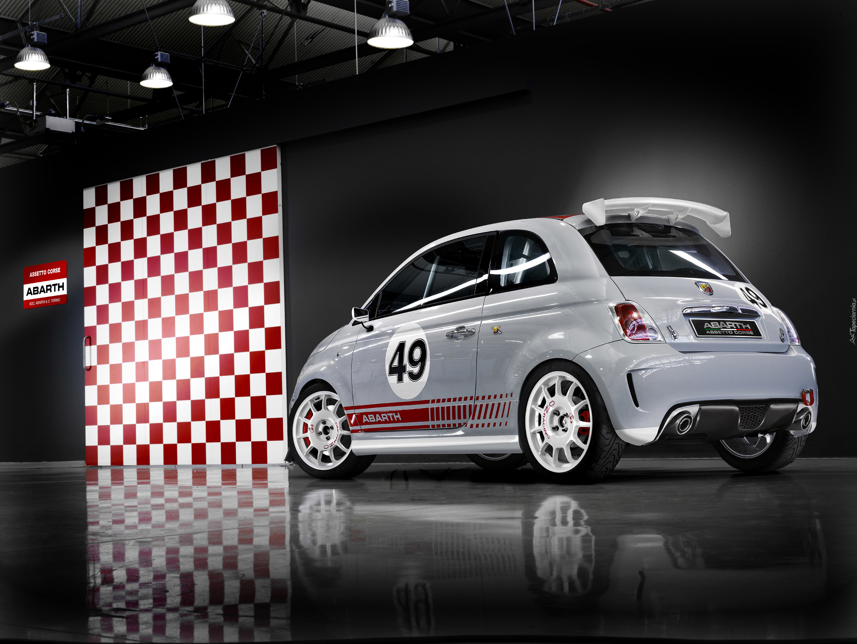 Abarth 500, Sport, Studio, Tłumik