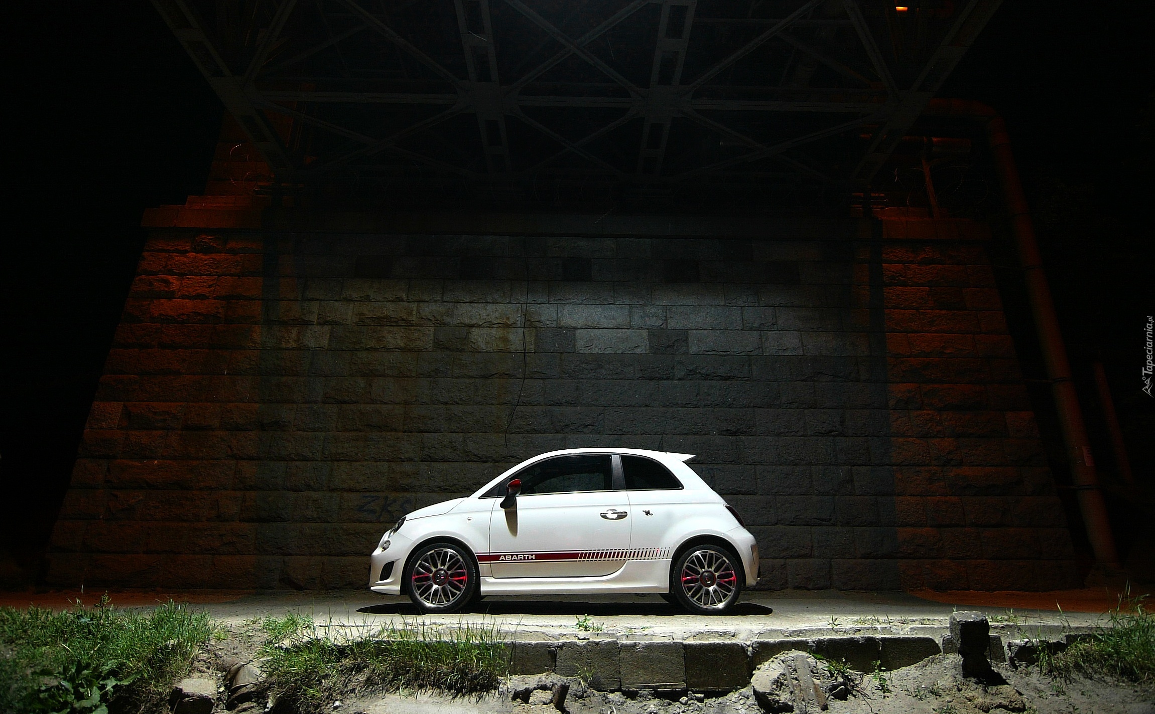 Abarth 500, Most, Widok