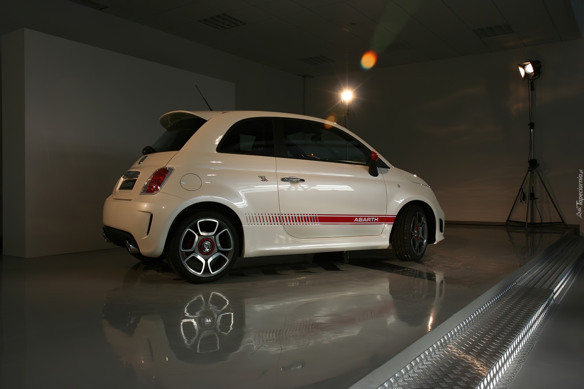 Abarth 500, Studio, Sesja, Fotograficzna