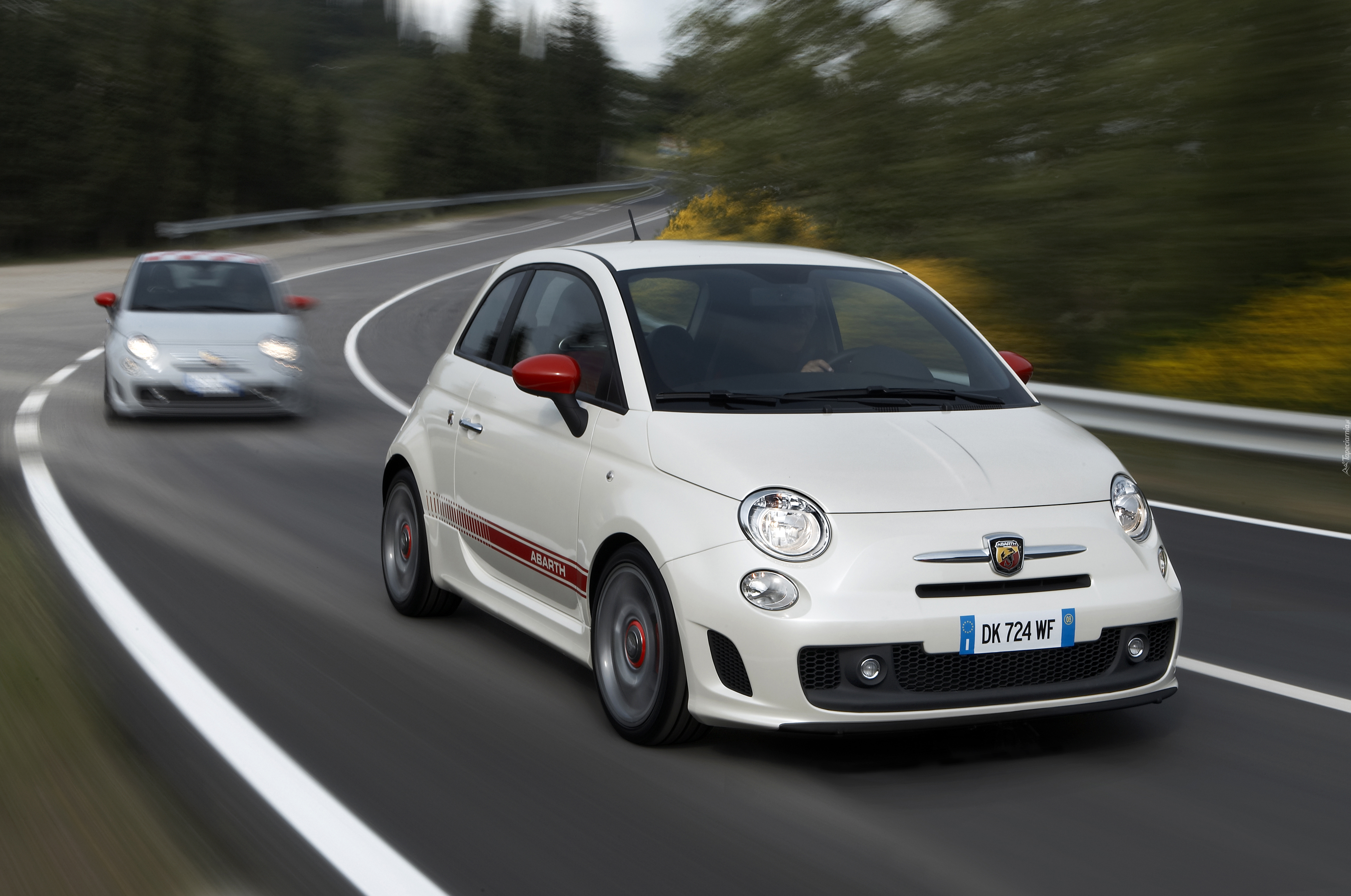 Abarth 500, Wyścig, Prędkość