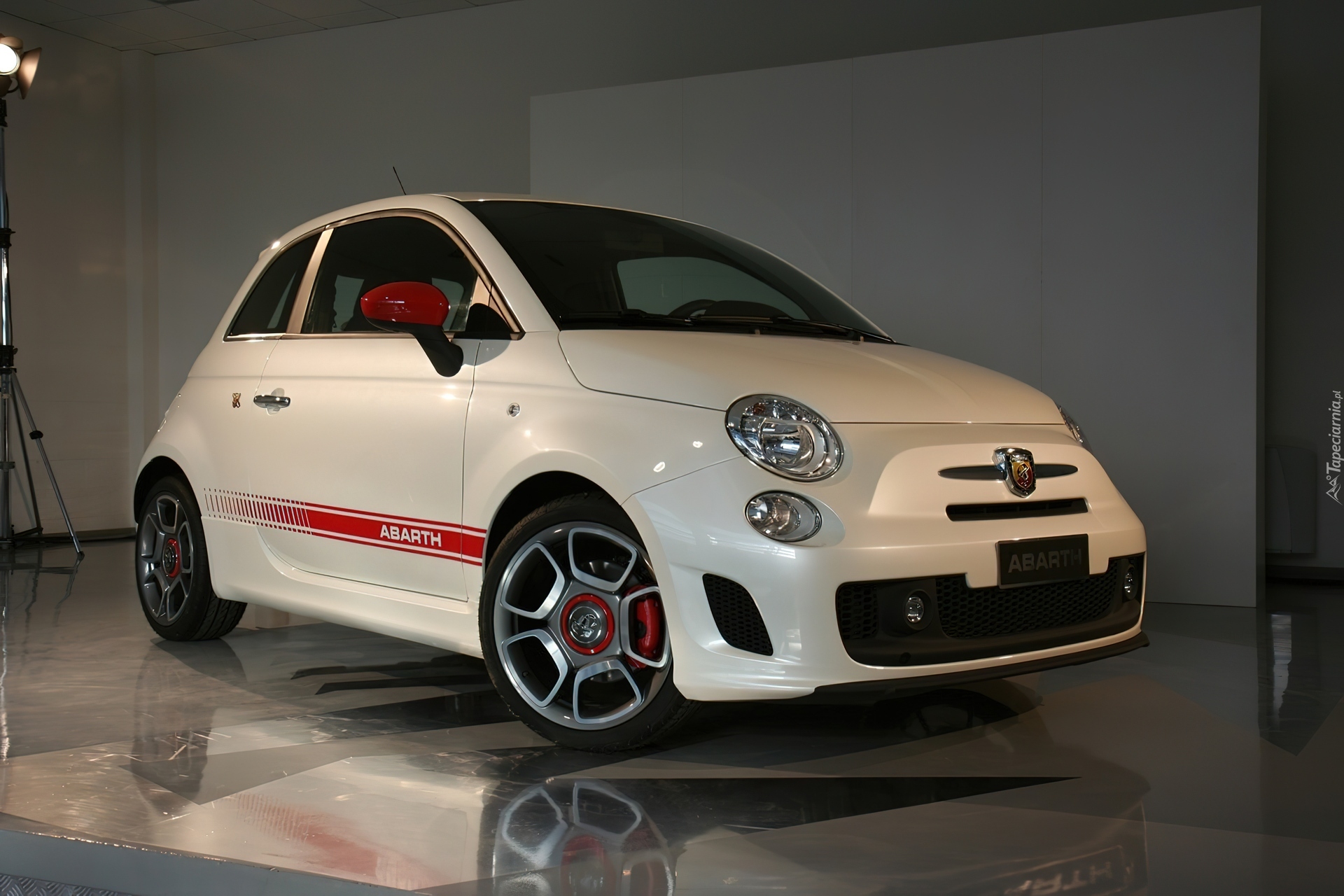 Zdjęcie, Abarth 500, Lampa