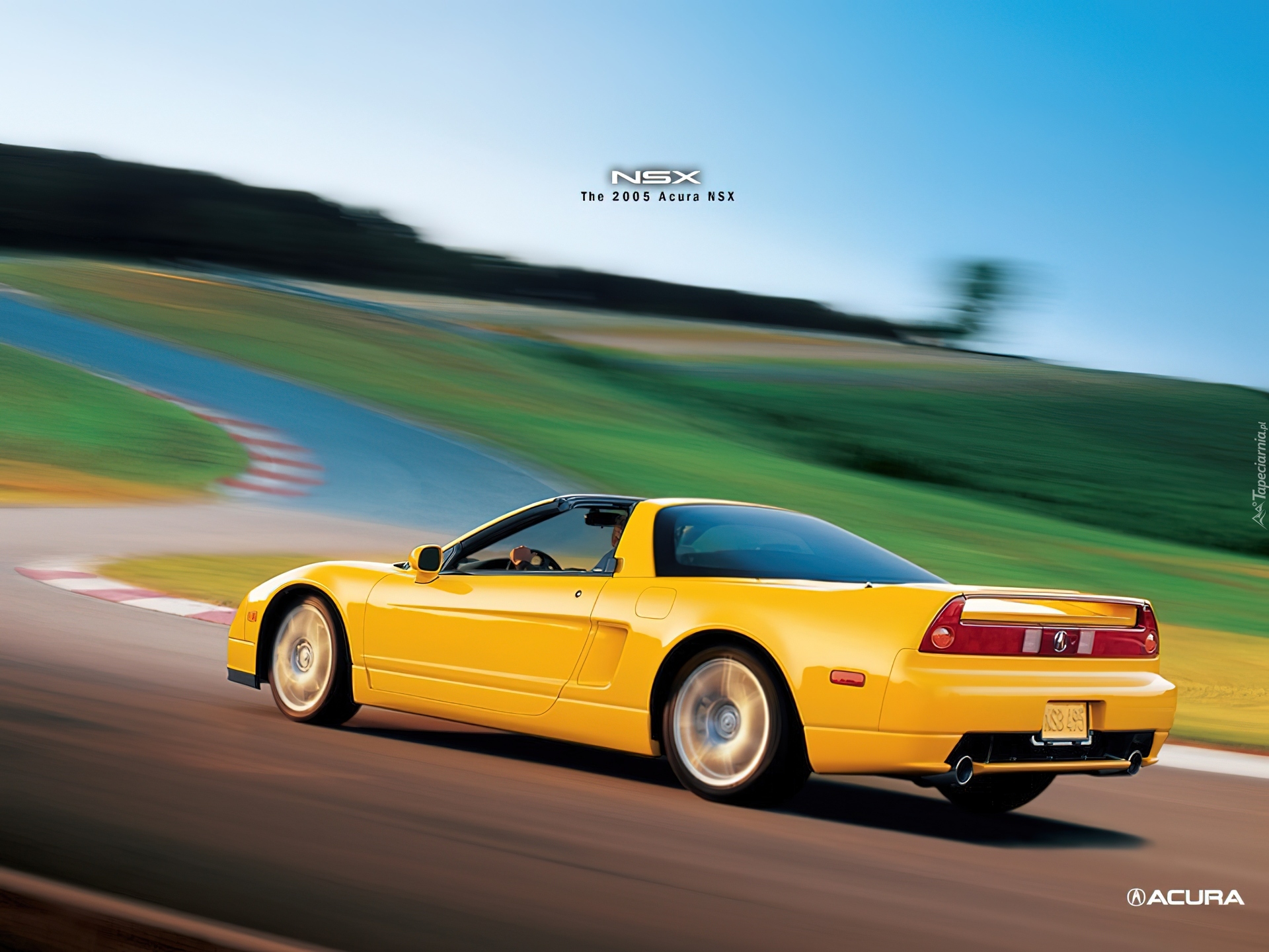 Acura NSX, Tor, Zakręt, Katalog