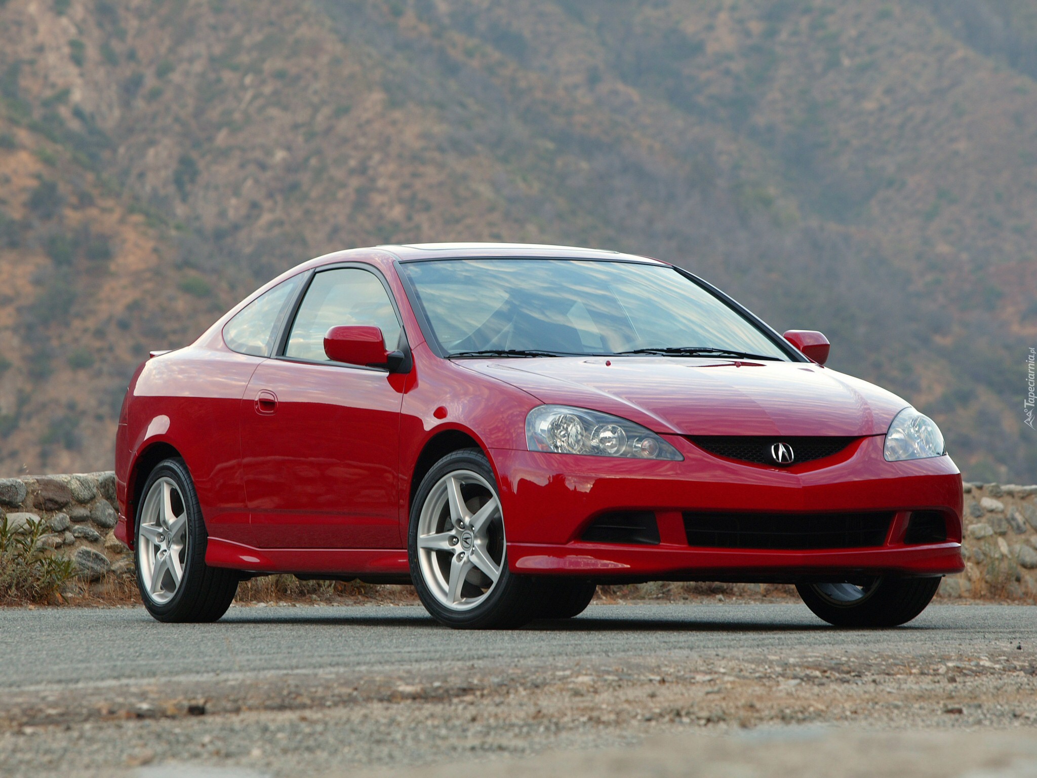 Czerwona, Acura RSX, Coupe