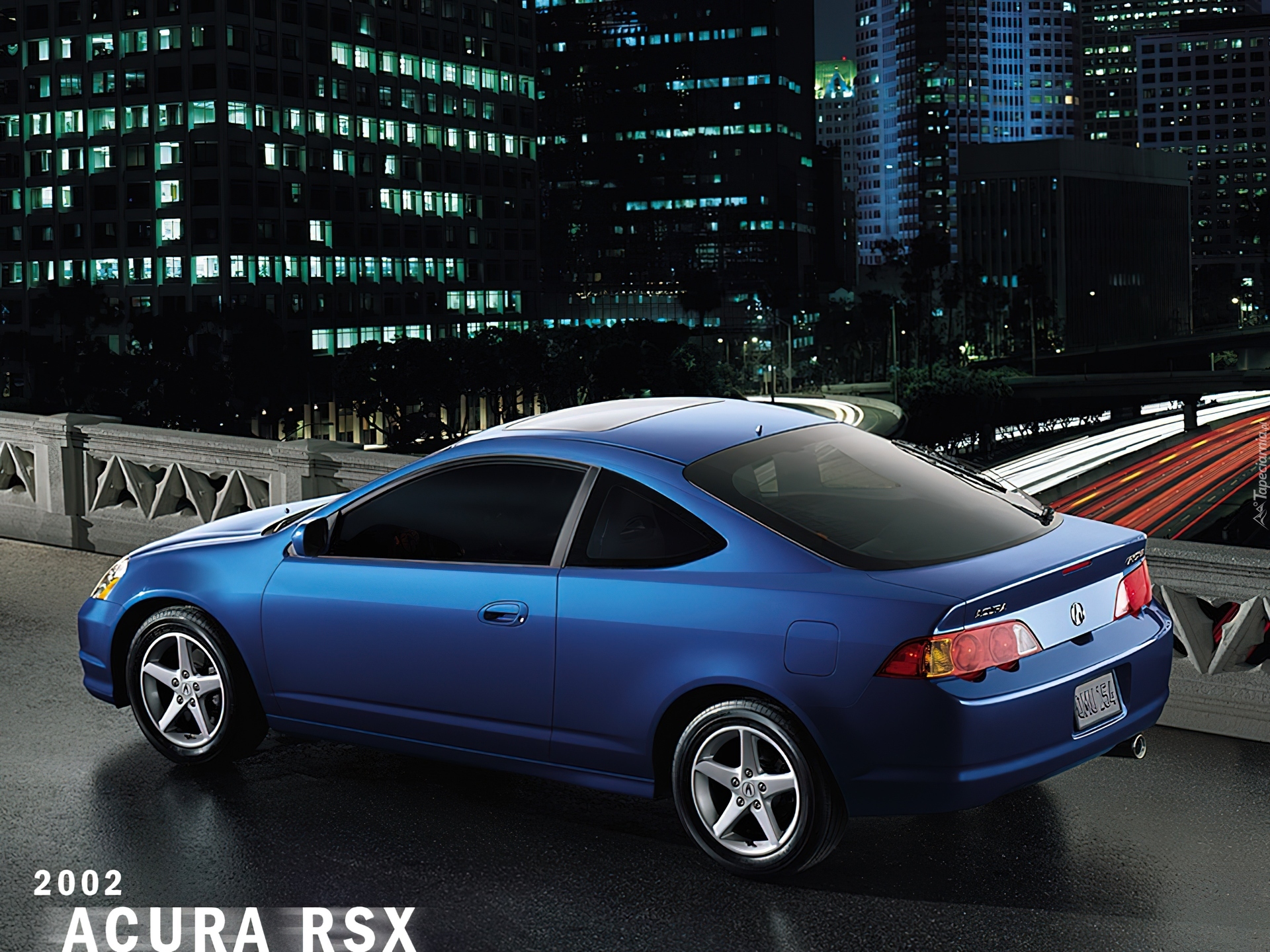 Acura RSX, Reklama, Noc, Miasto