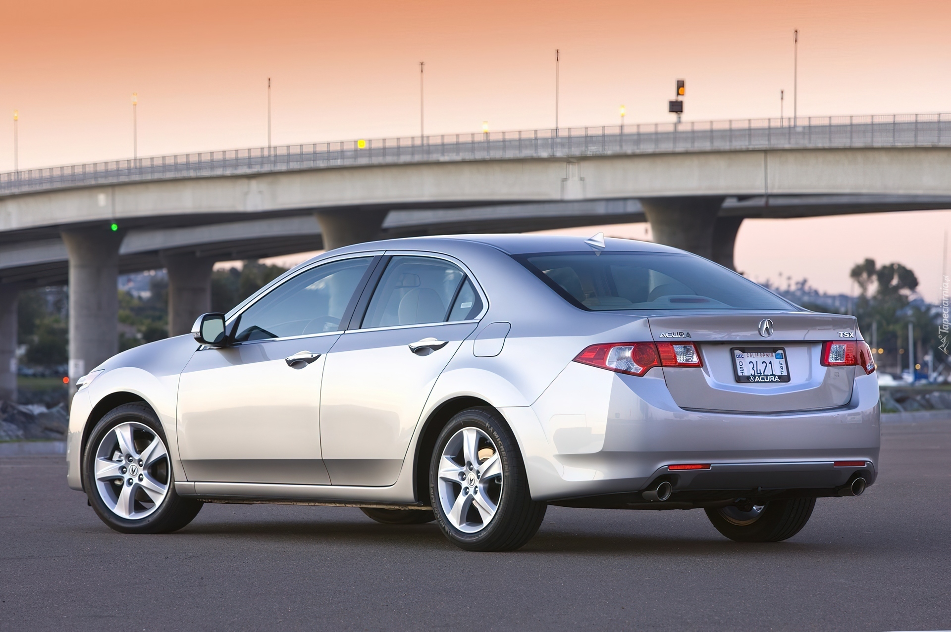 Acura TSX, Opony, Michelin, California