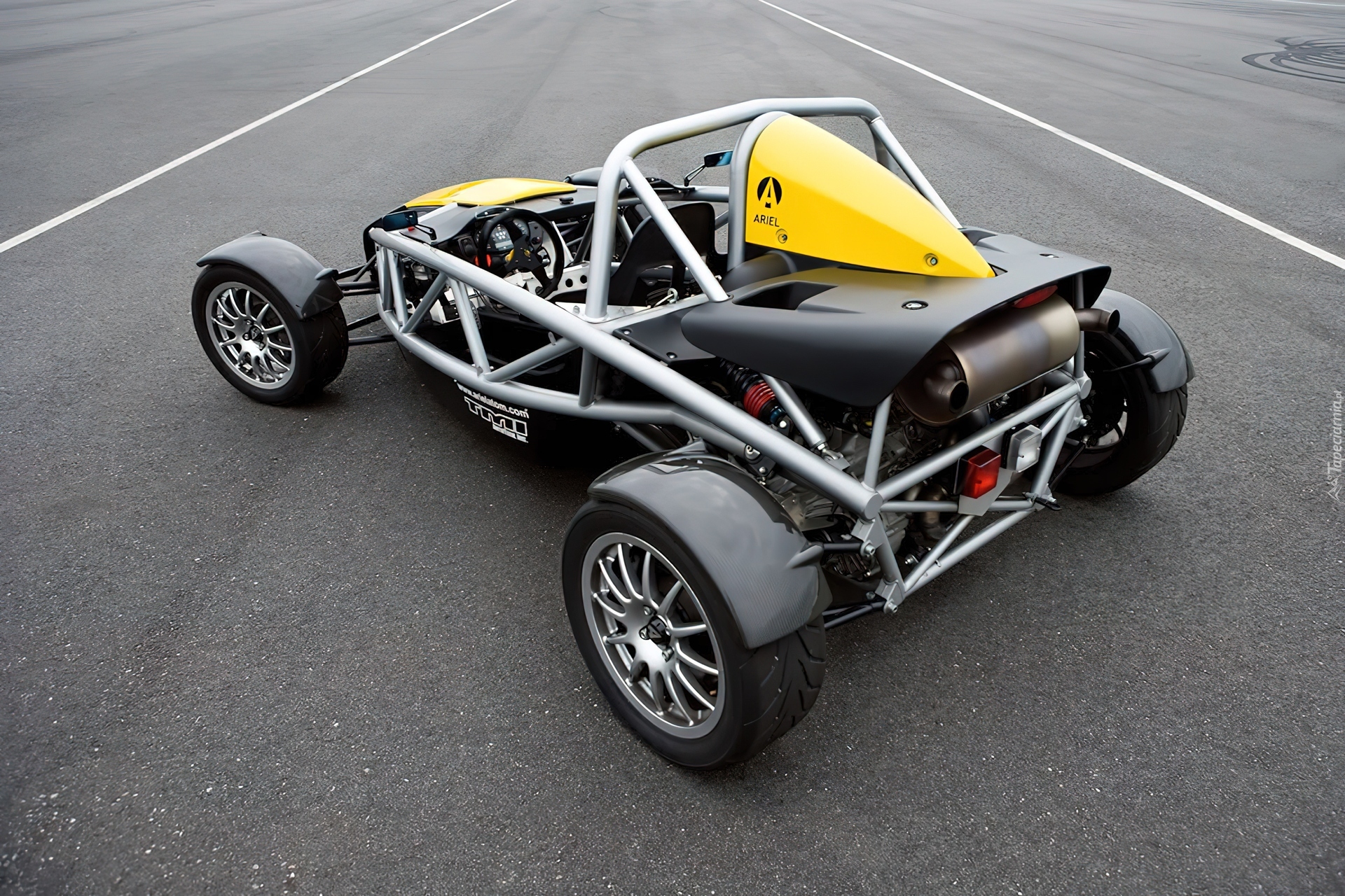 Żółty, Ariel Atom, Rama, Nośna