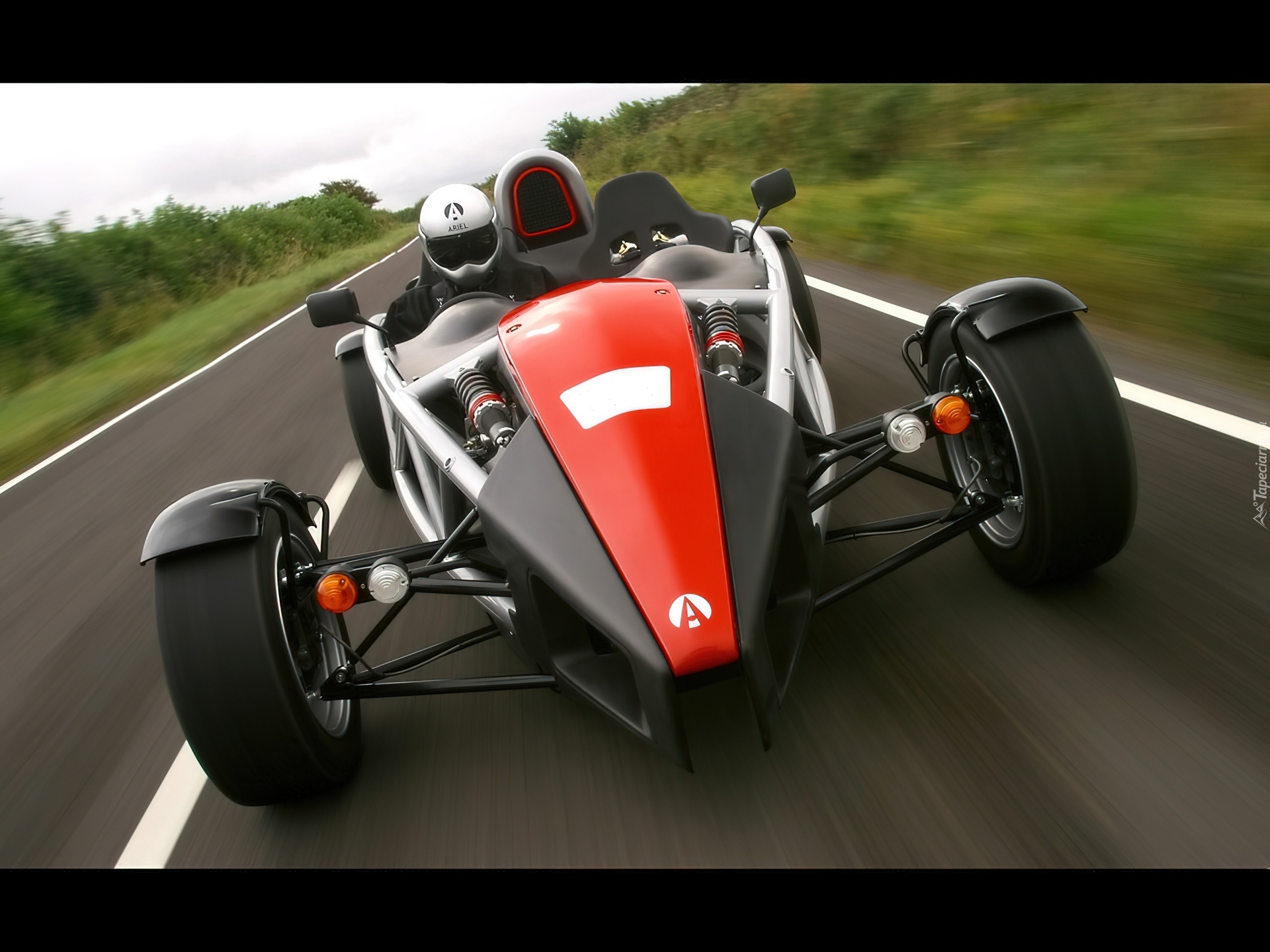 Przód, Ariel Atom, Reflektory