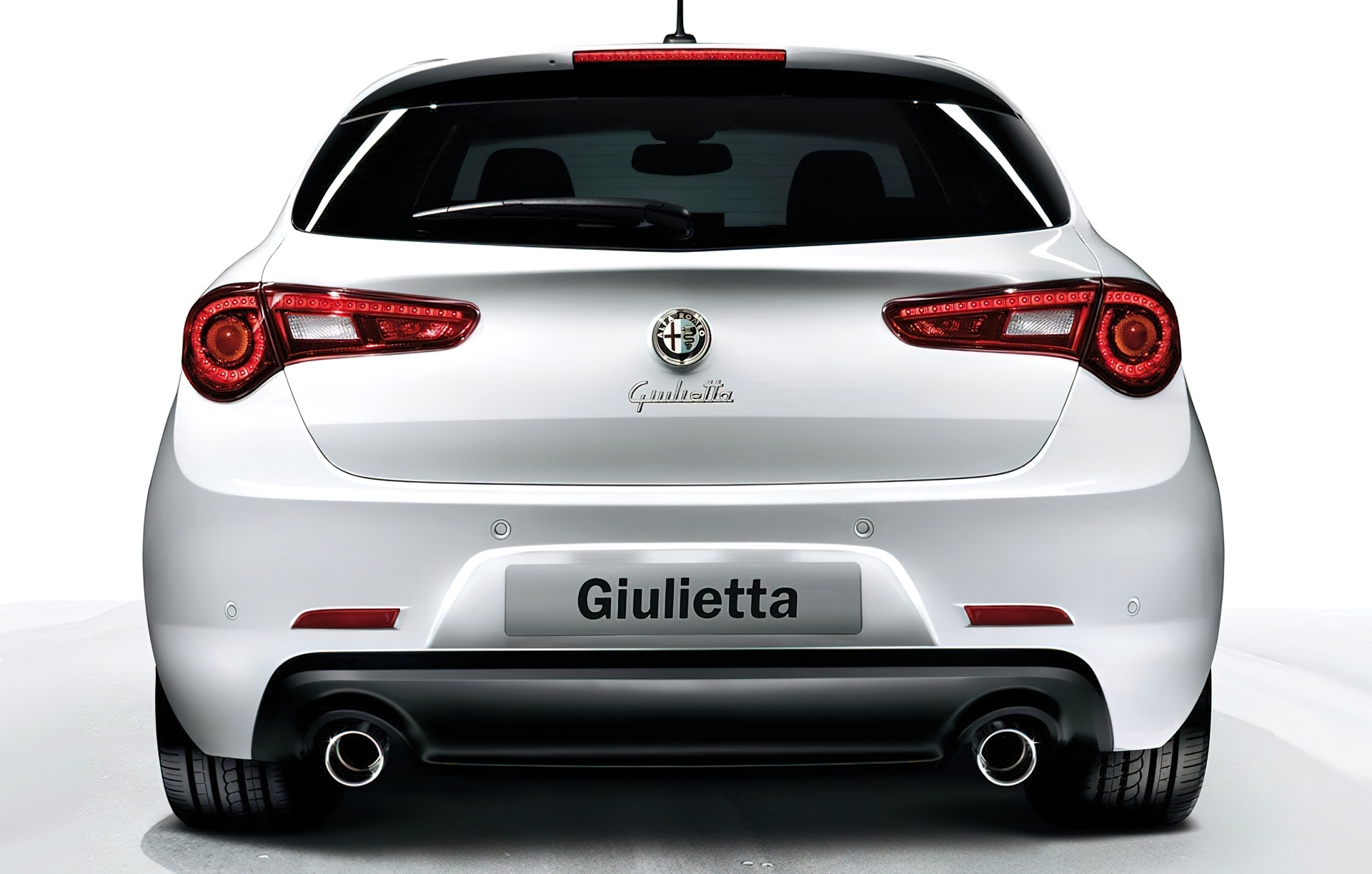 Tył, Alfa Romeo Giulietta, Czujniki, Parkowania