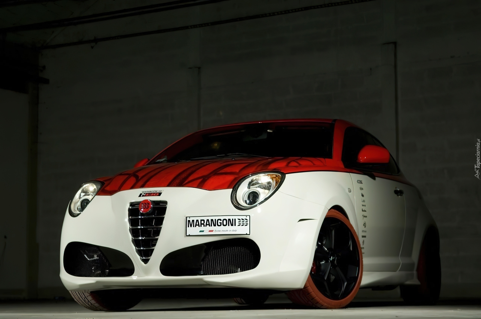 Alfa Romeo MiTo, Pomarańczowe, Opony