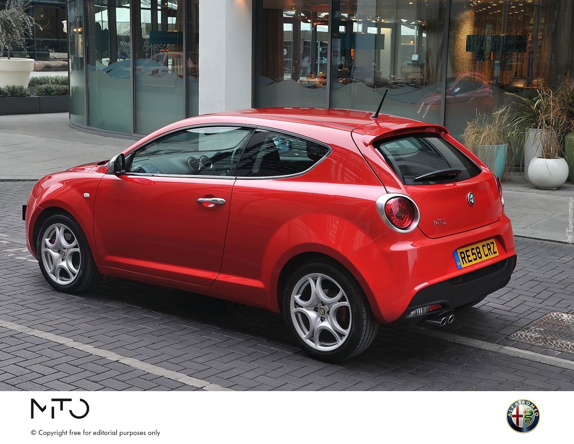 Alfa Romeo MiTo, Katalog, Reklama