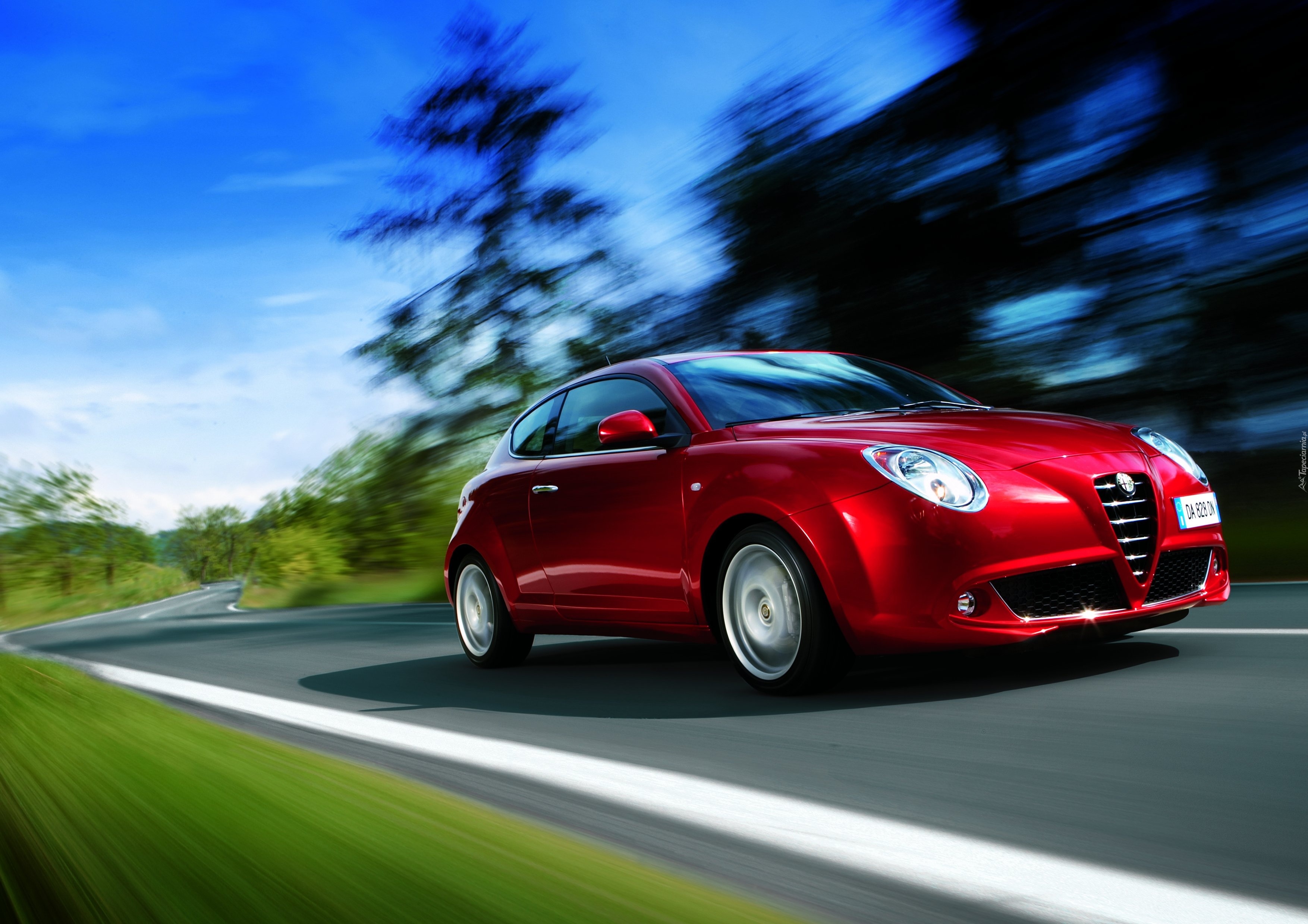 Alfa Romeo MiTo, Trasa, Obraz