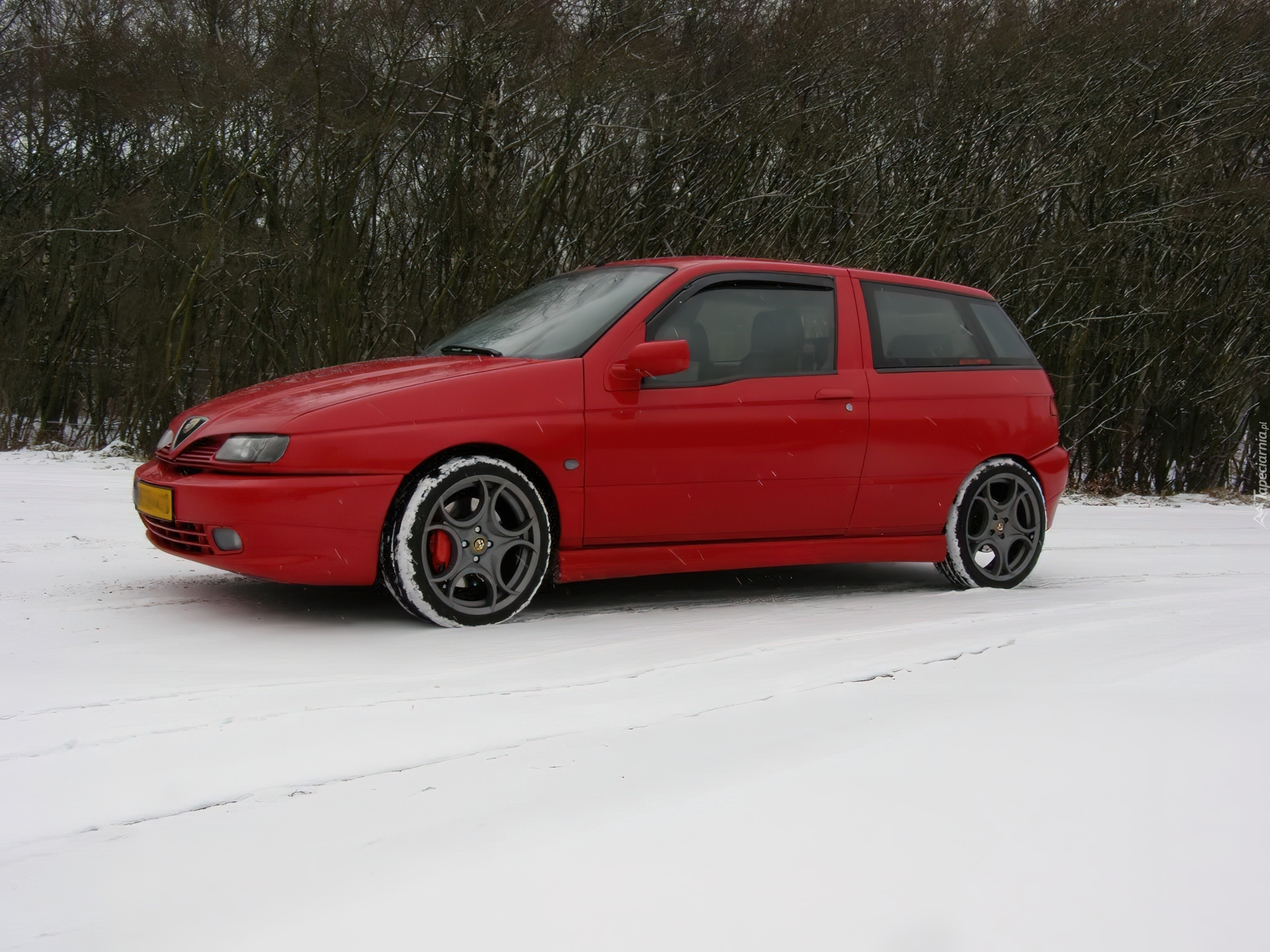 Alfa Romeo 145, Alufelgi, Śnieg