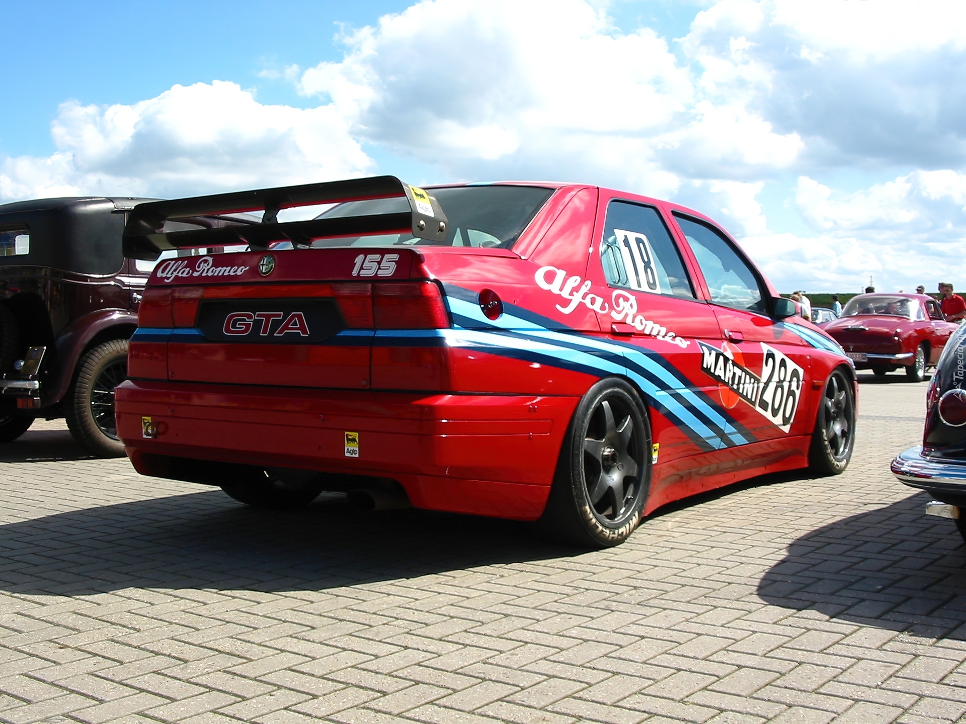 Alfa Romeo 155, GTA, Spojler