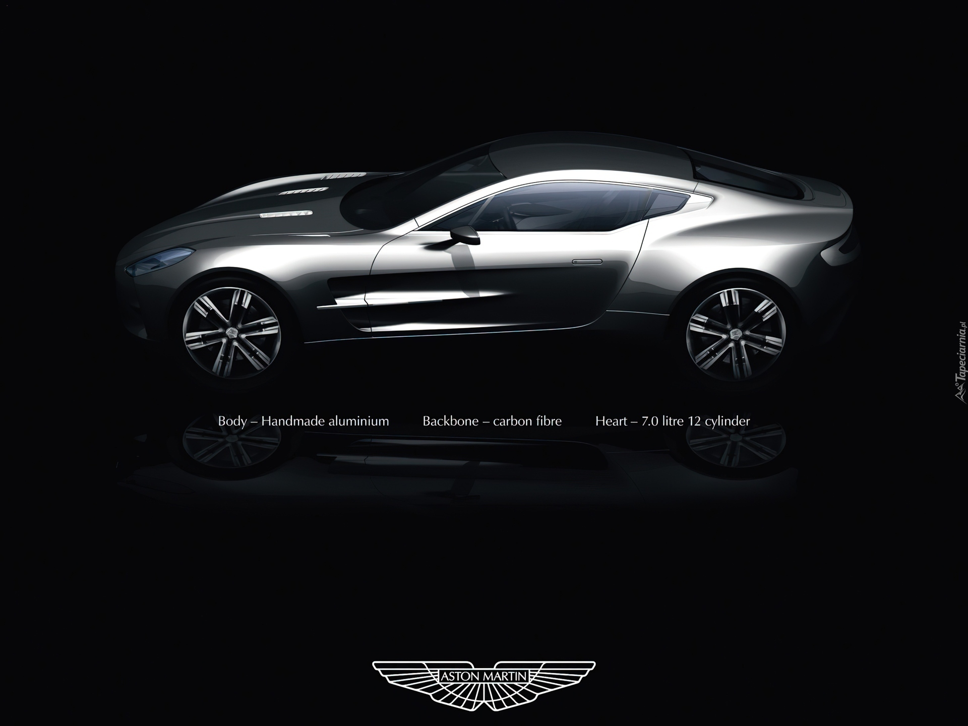 Aston Martin One-77, Reklama, Logo