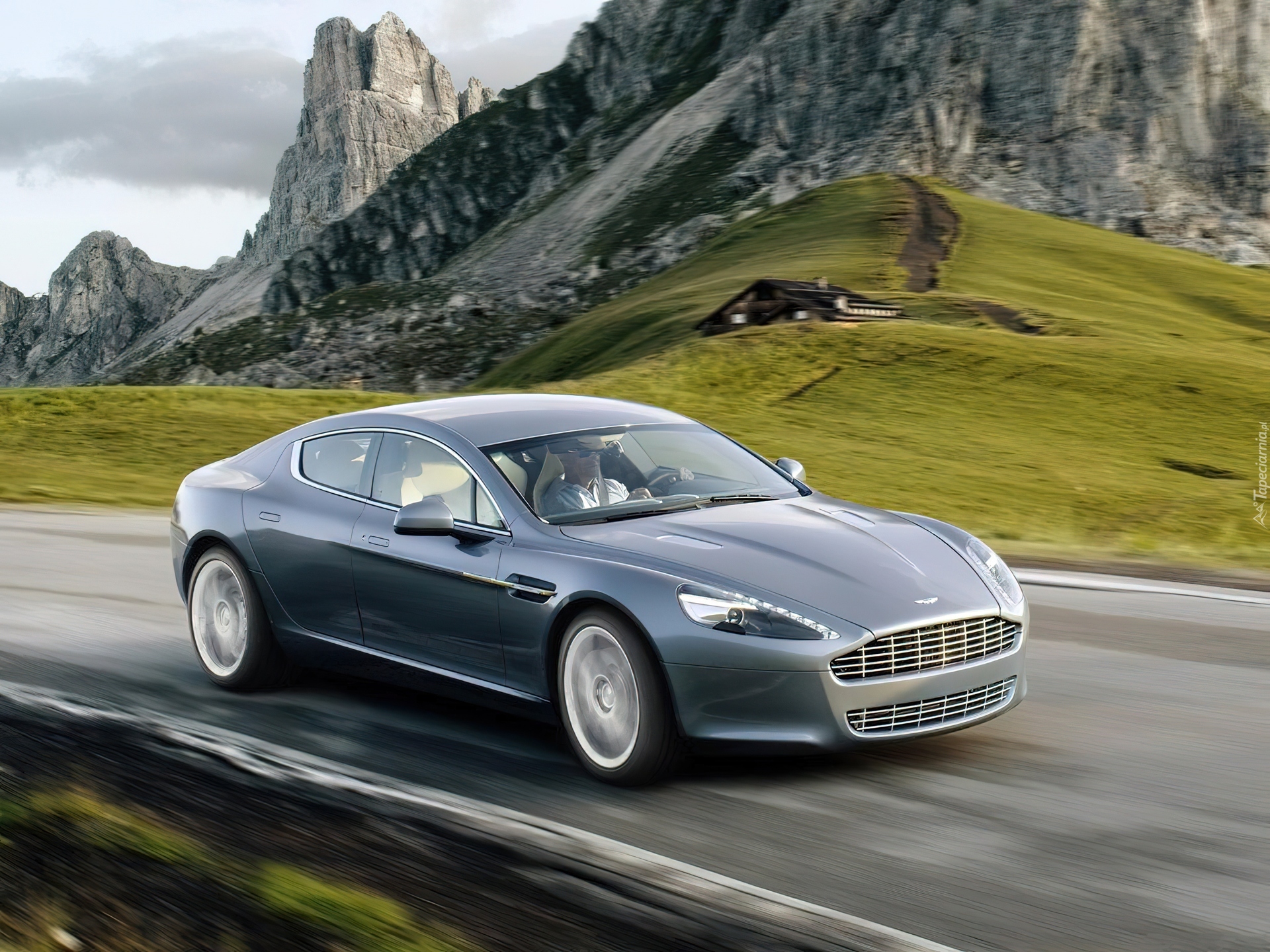 Niebieski, Aston Martin Rapide