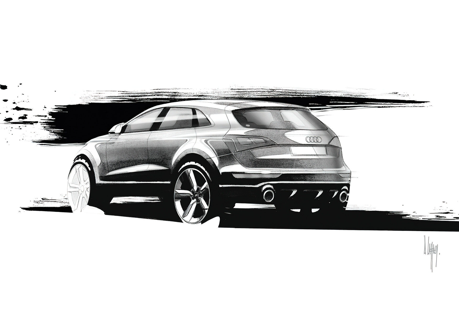 Audi Q5, Rysunek, Projekt