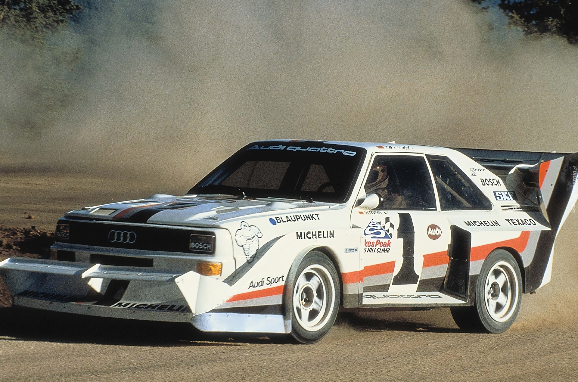 Audi Quattro, Rajd