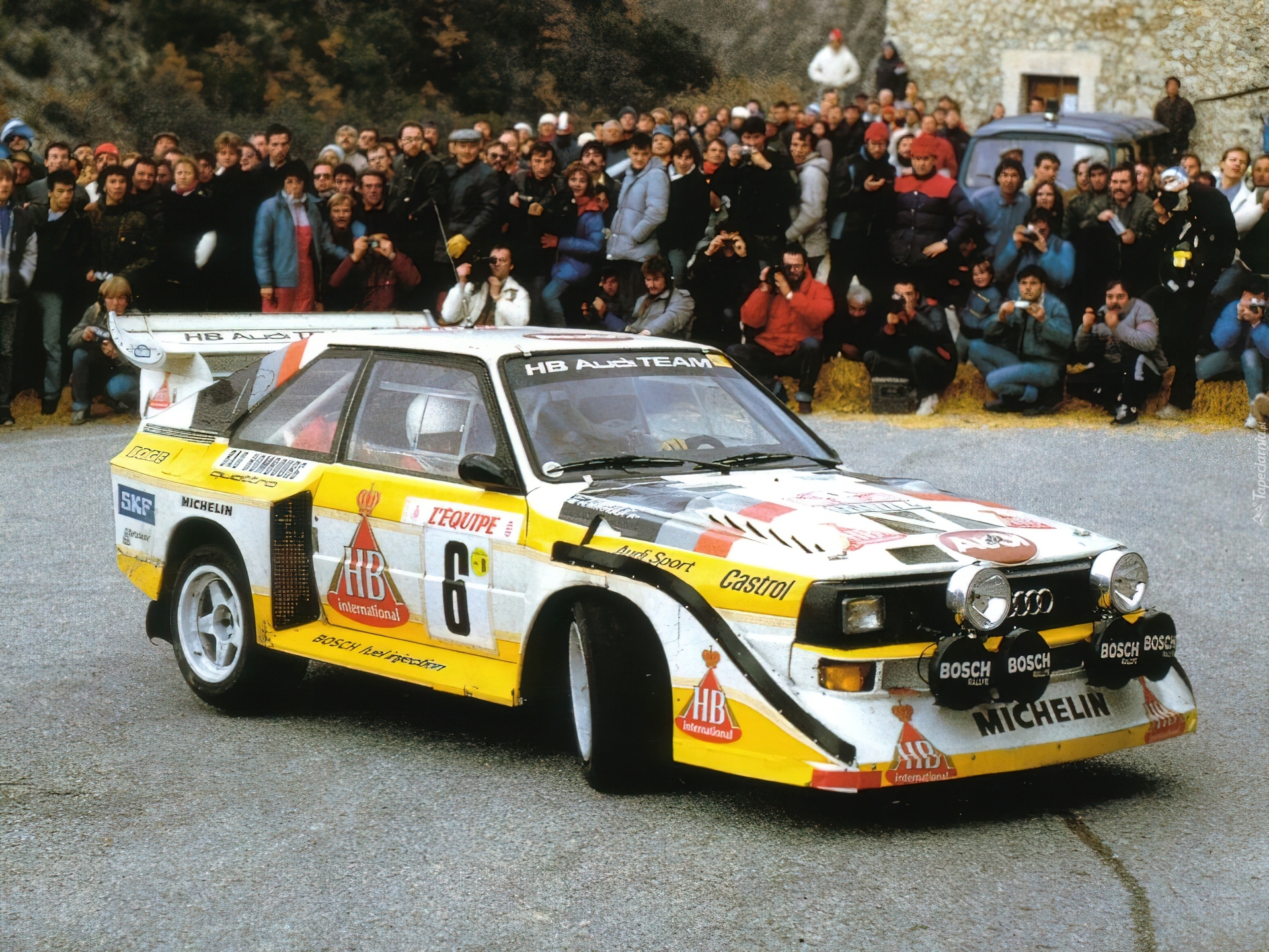 Audi Quattro, Halogeny, Bosch