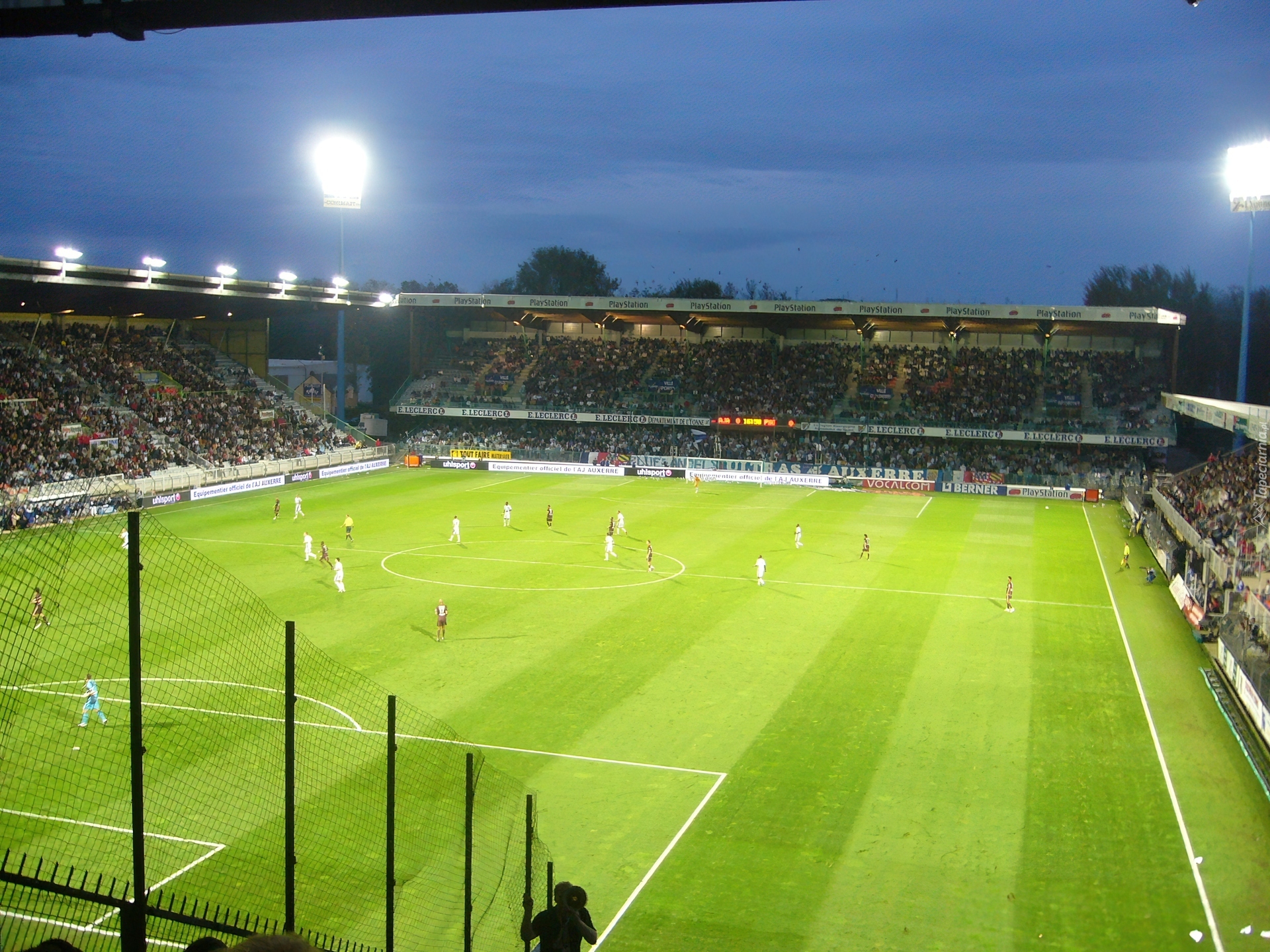 Stadion, Piłka nożna, Mecz