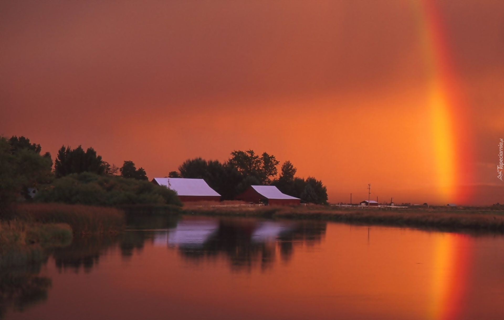 Tęcza, Jezioro