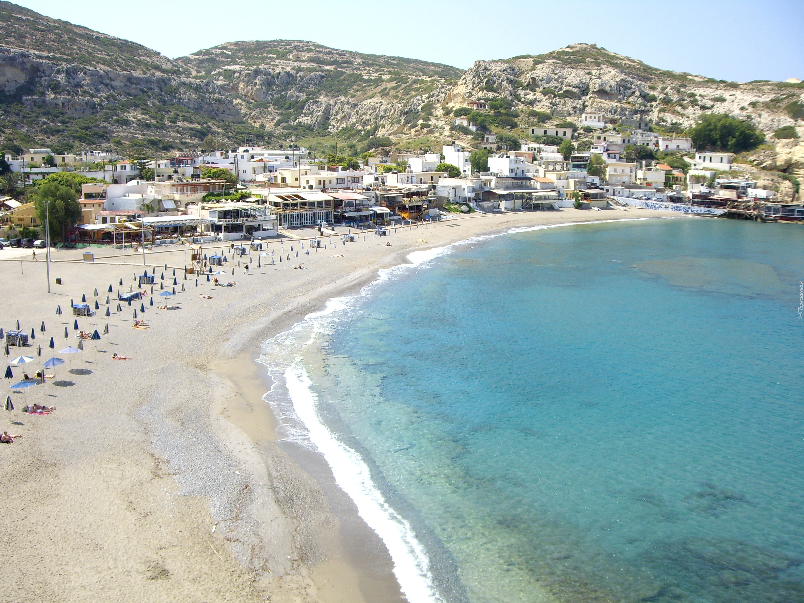 Plaża, Kreta, Grecja