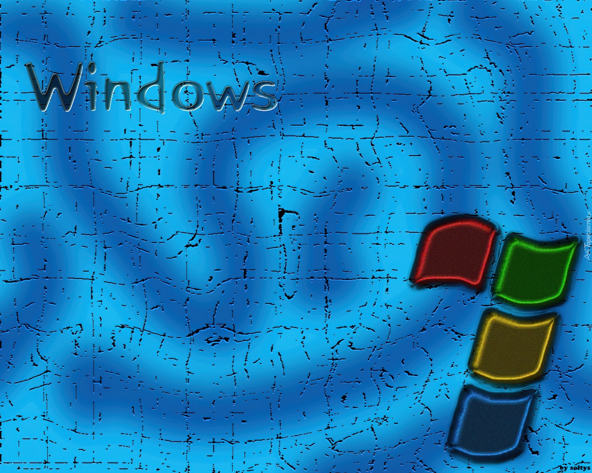 Niebieski, Siódemka, Windows 7