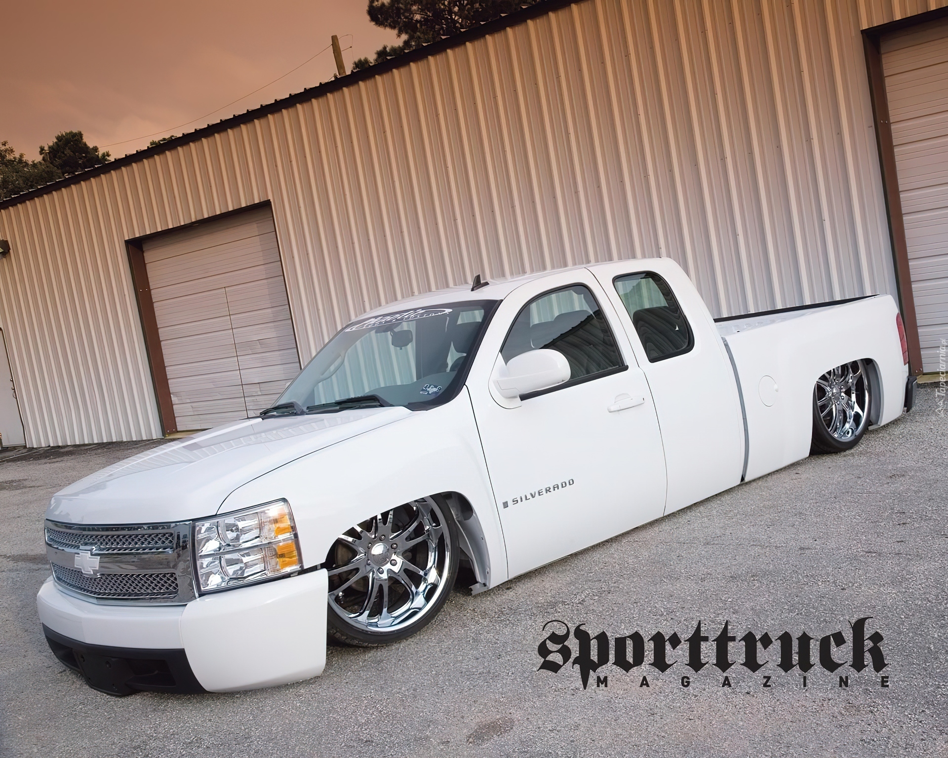 Obniżony, Chevrolet Silverado, Low, Rider