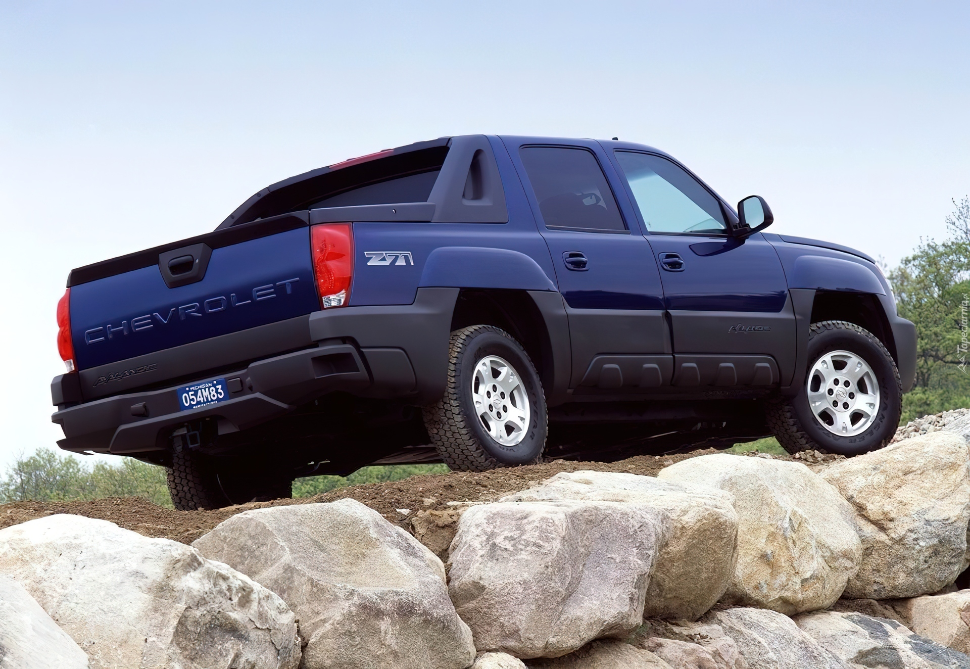 Chevrolet Avalanche, Napęd, 4x4, Skały