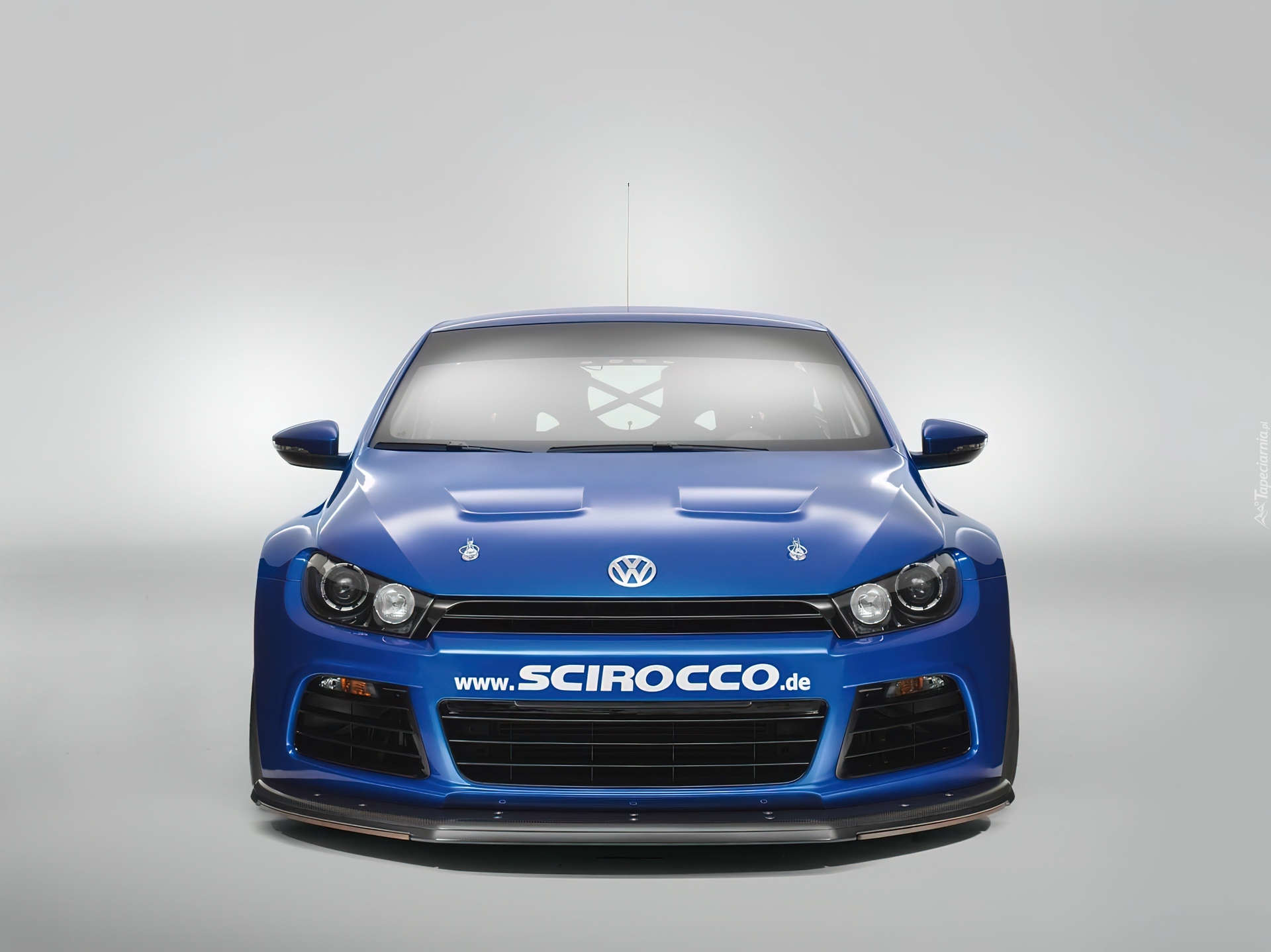 Przód, VW Scirocco, Spojler