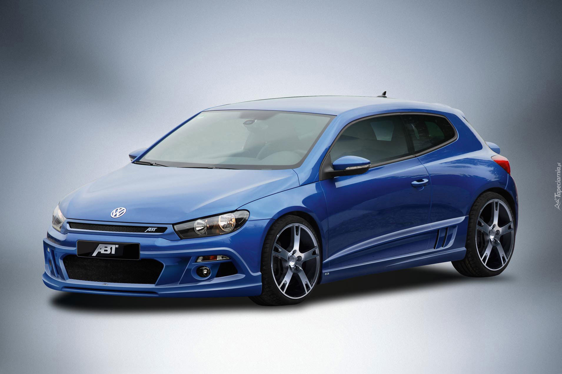 Niebieski, VW Scirocco, ABT