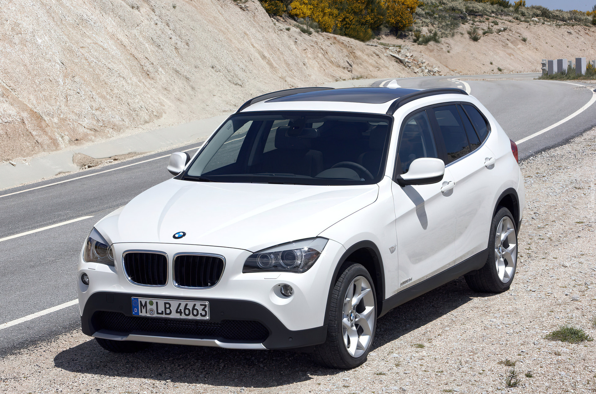 BMW X1, Szklany, Dach