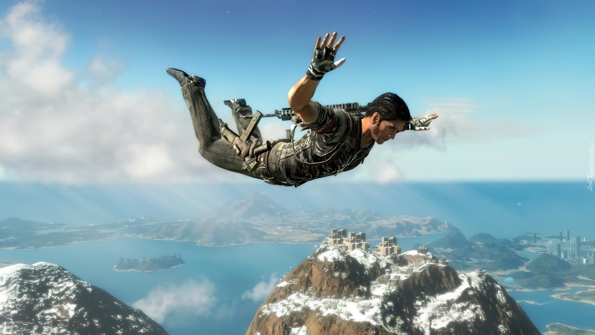 Just Cause 2, Skoczek