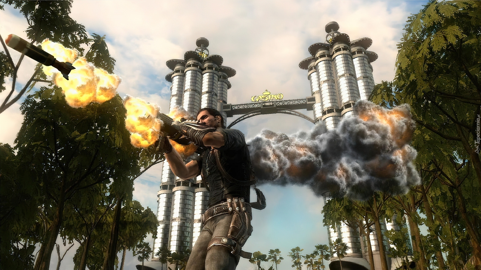 Just Cause 2, Wyrzutnia, Rakiet