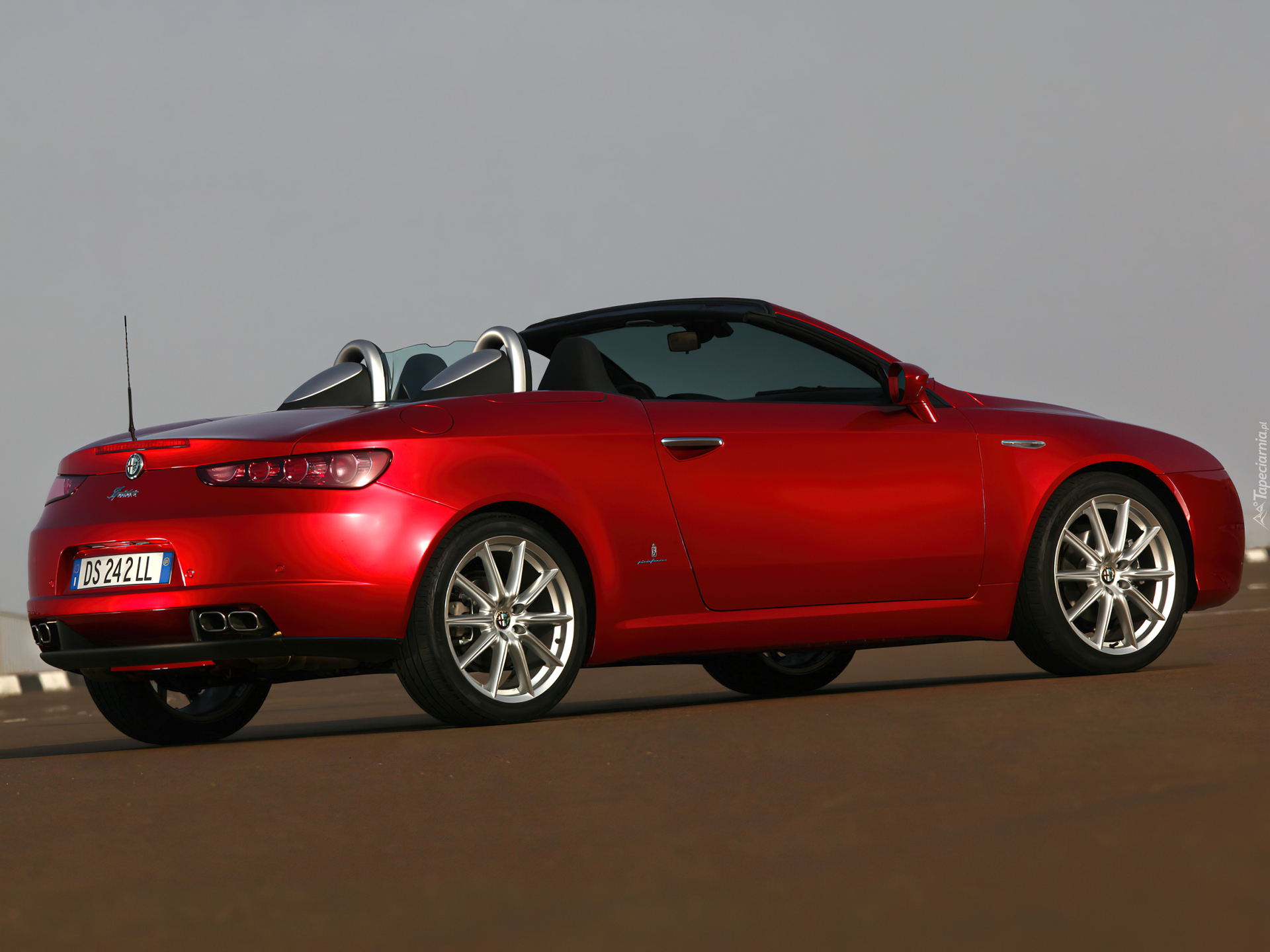 Alfa Romeo Spider, Windshot