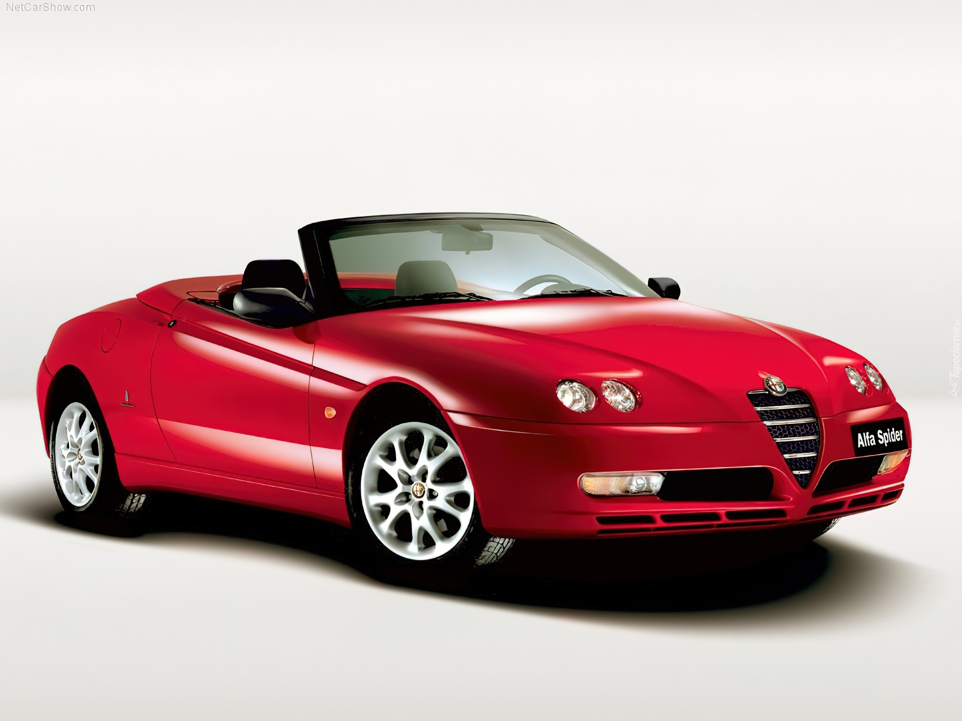 Różowa, Alfa Romeo Spider, Kabriolet