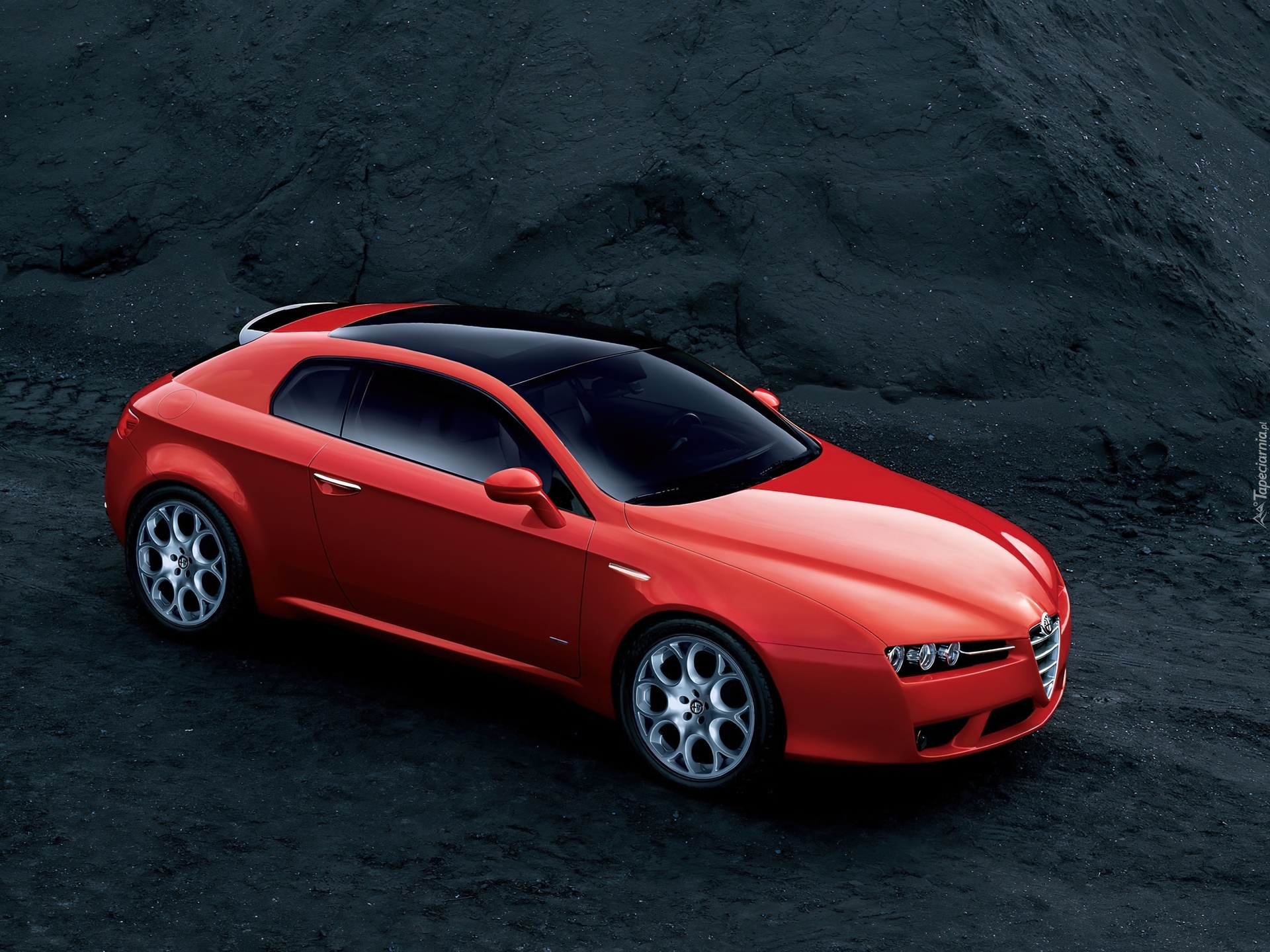 Alfa Romeo Brera, Szklany, Dach