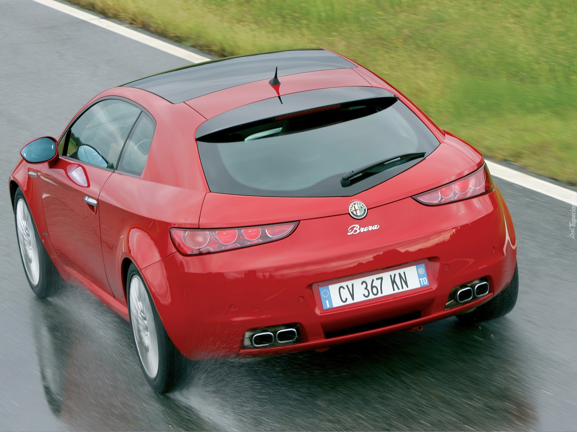 Alfa Romeo Brera, Panorama, Dach