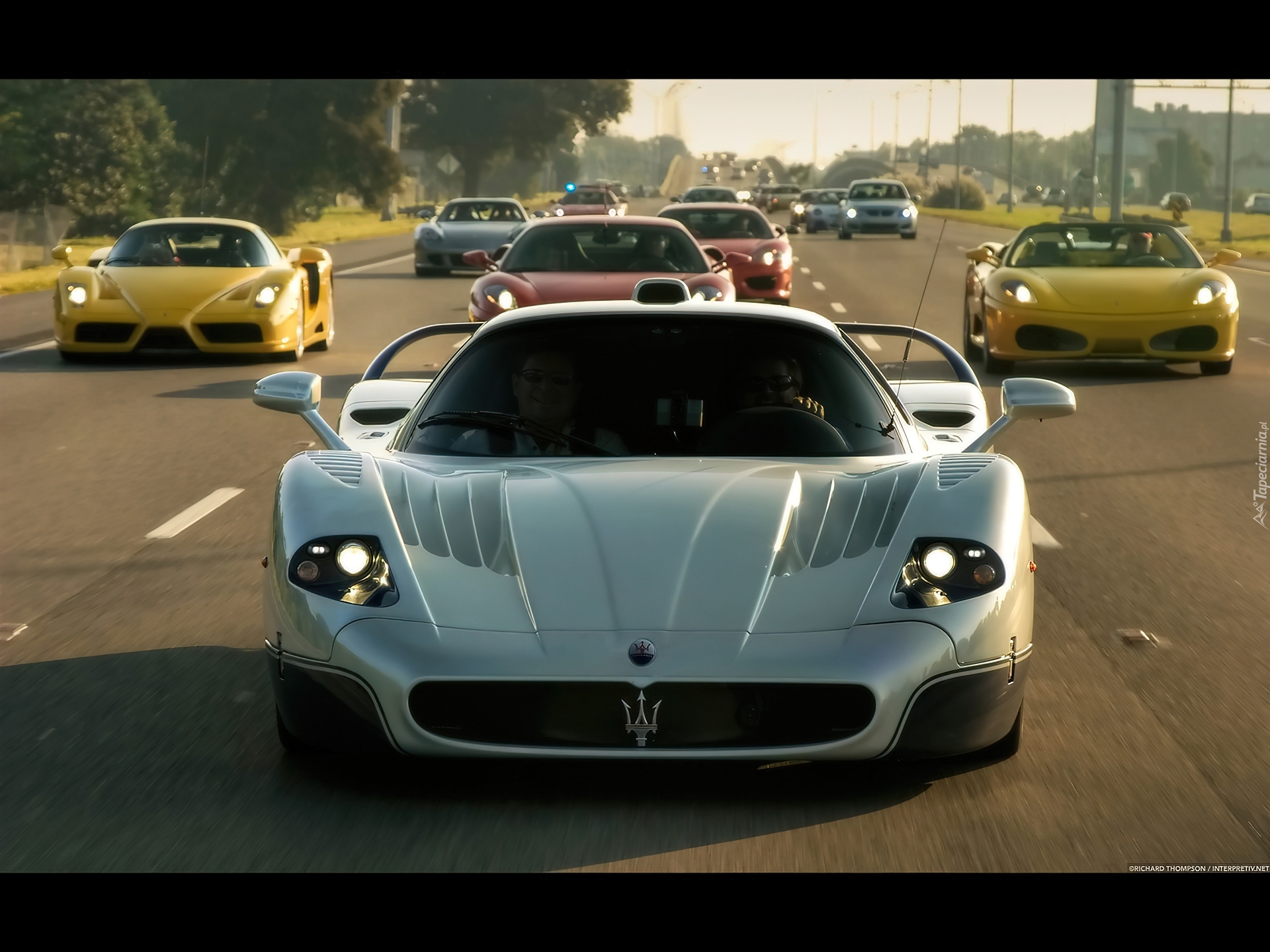 Maserati, Porsche, Ferrari