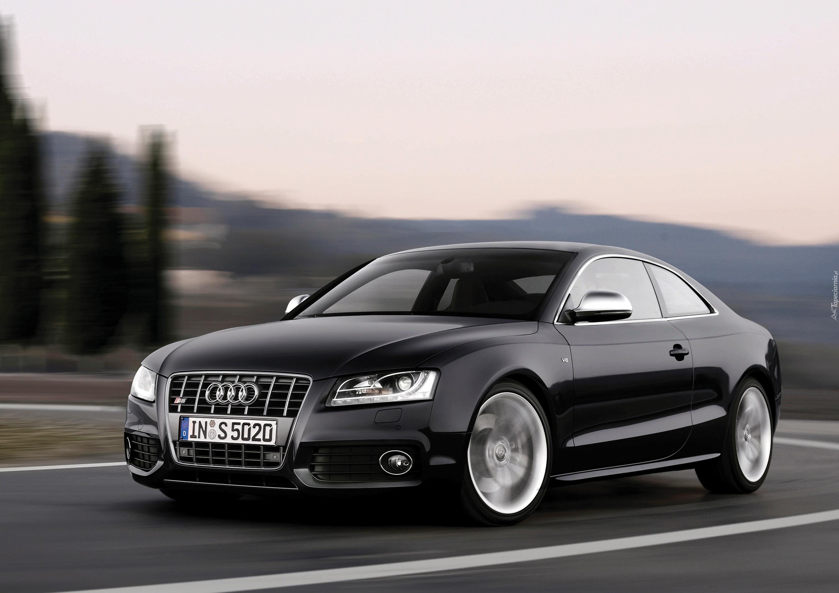 Czarne, Audi A5, S5