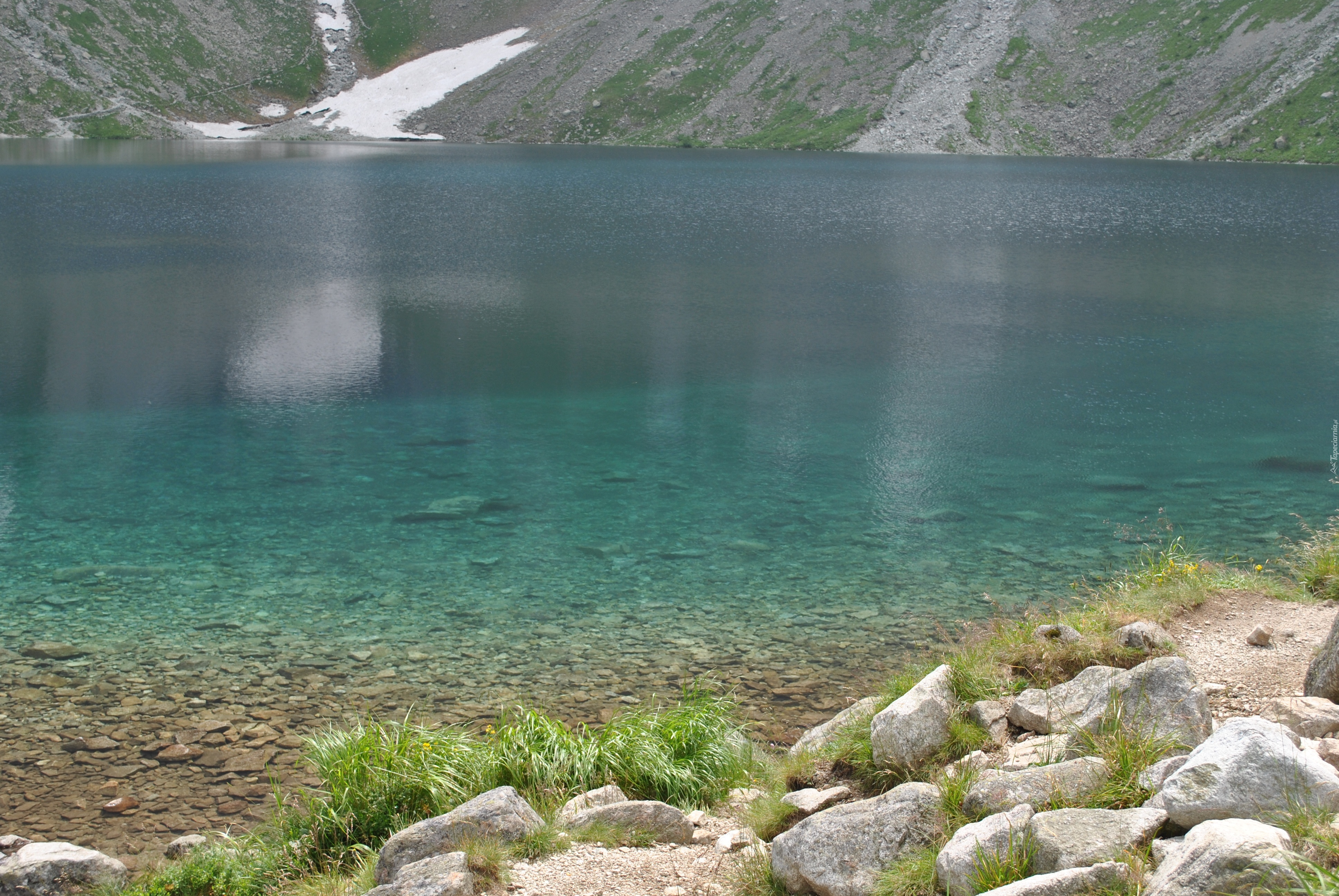 Góry, Jezioro, Lato