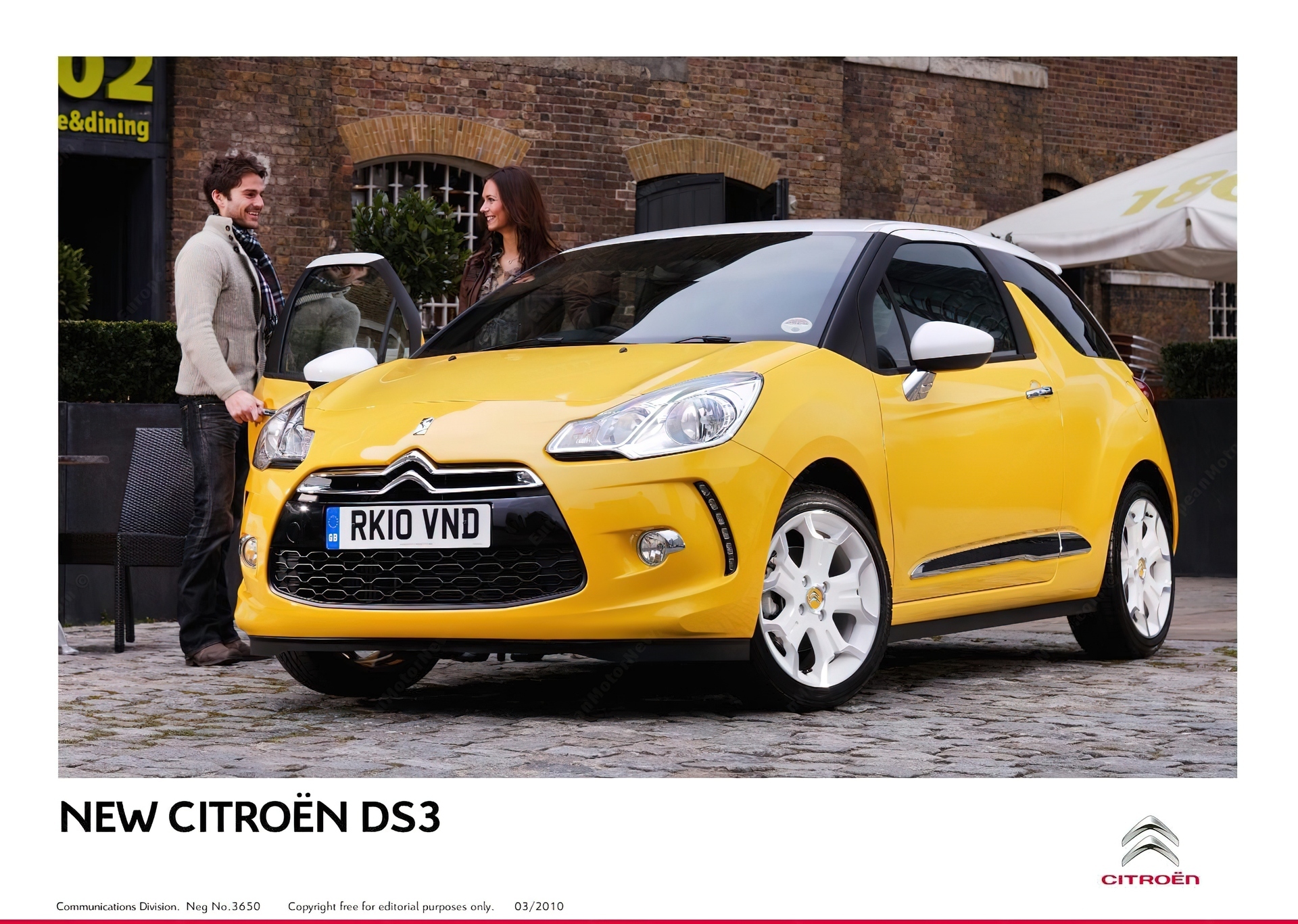 Reklama, Citroen DS3