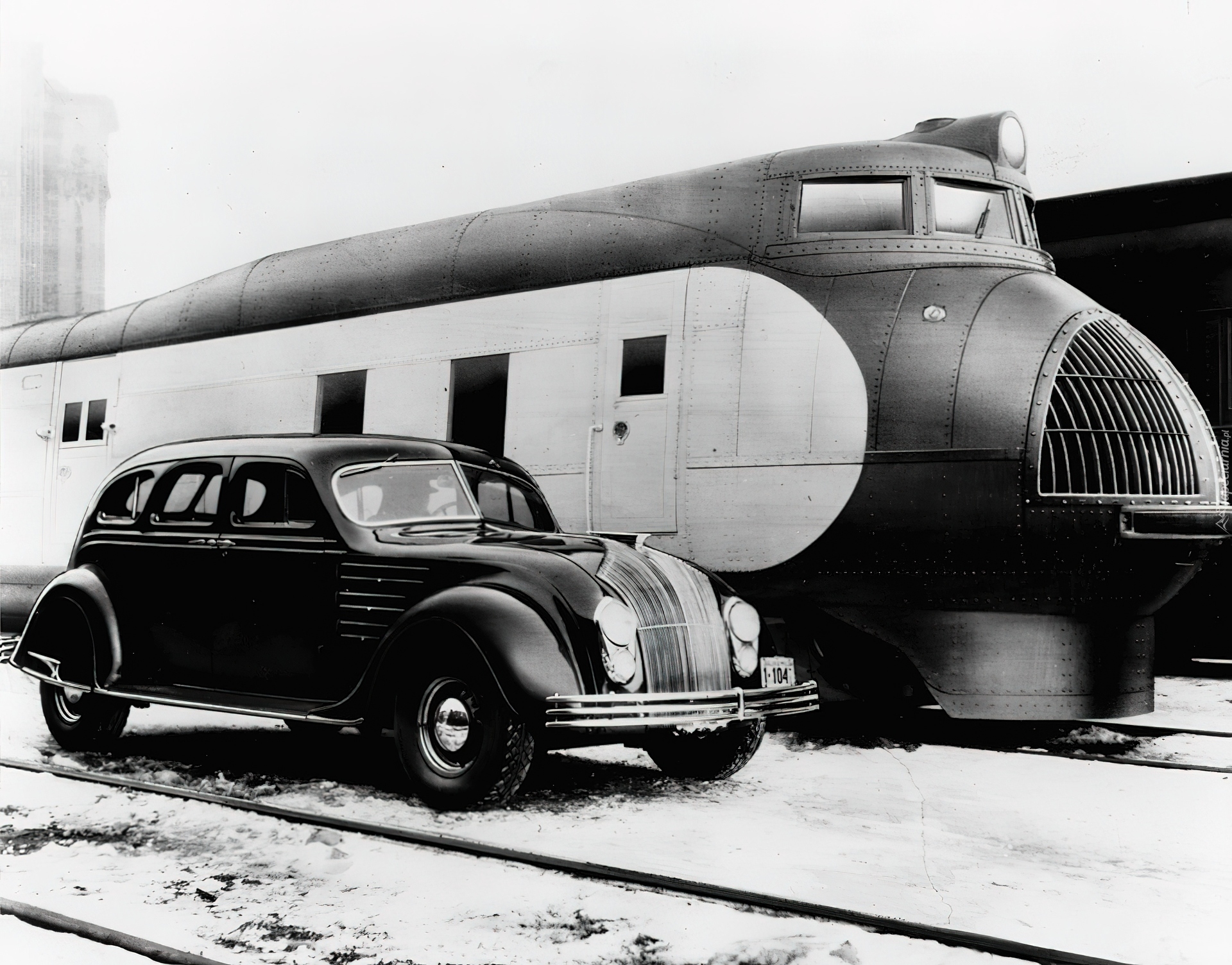 Chrysler Airflow, Pociąg