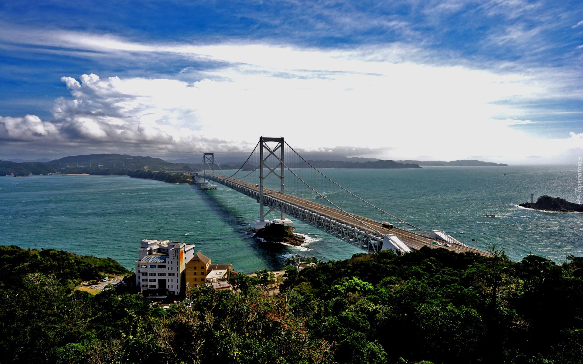 Panorama, Naruto, Tokushima, Japonia