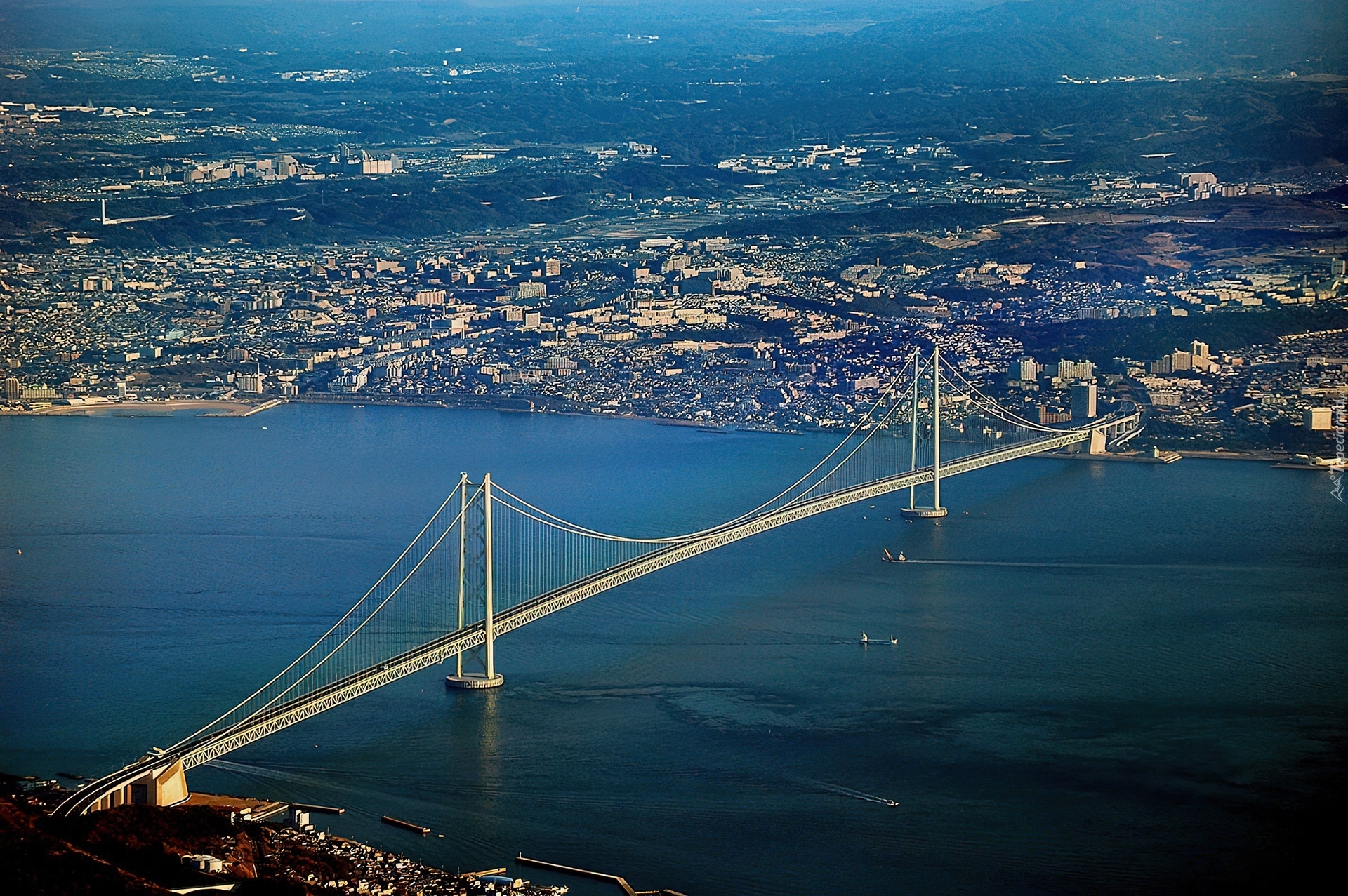 Wiszący, Most, Pearl Bridge, Miasto