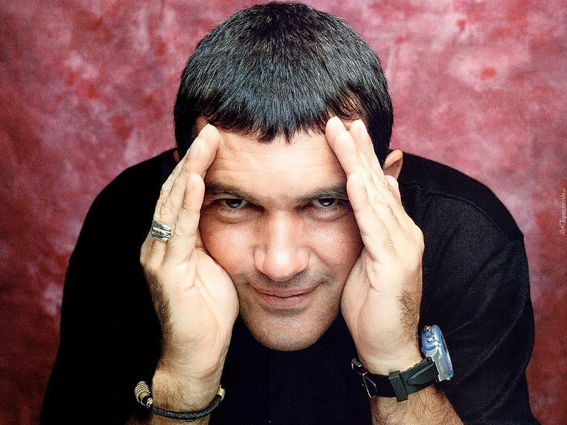 Antonio Banderas, Krótkie, Włosy