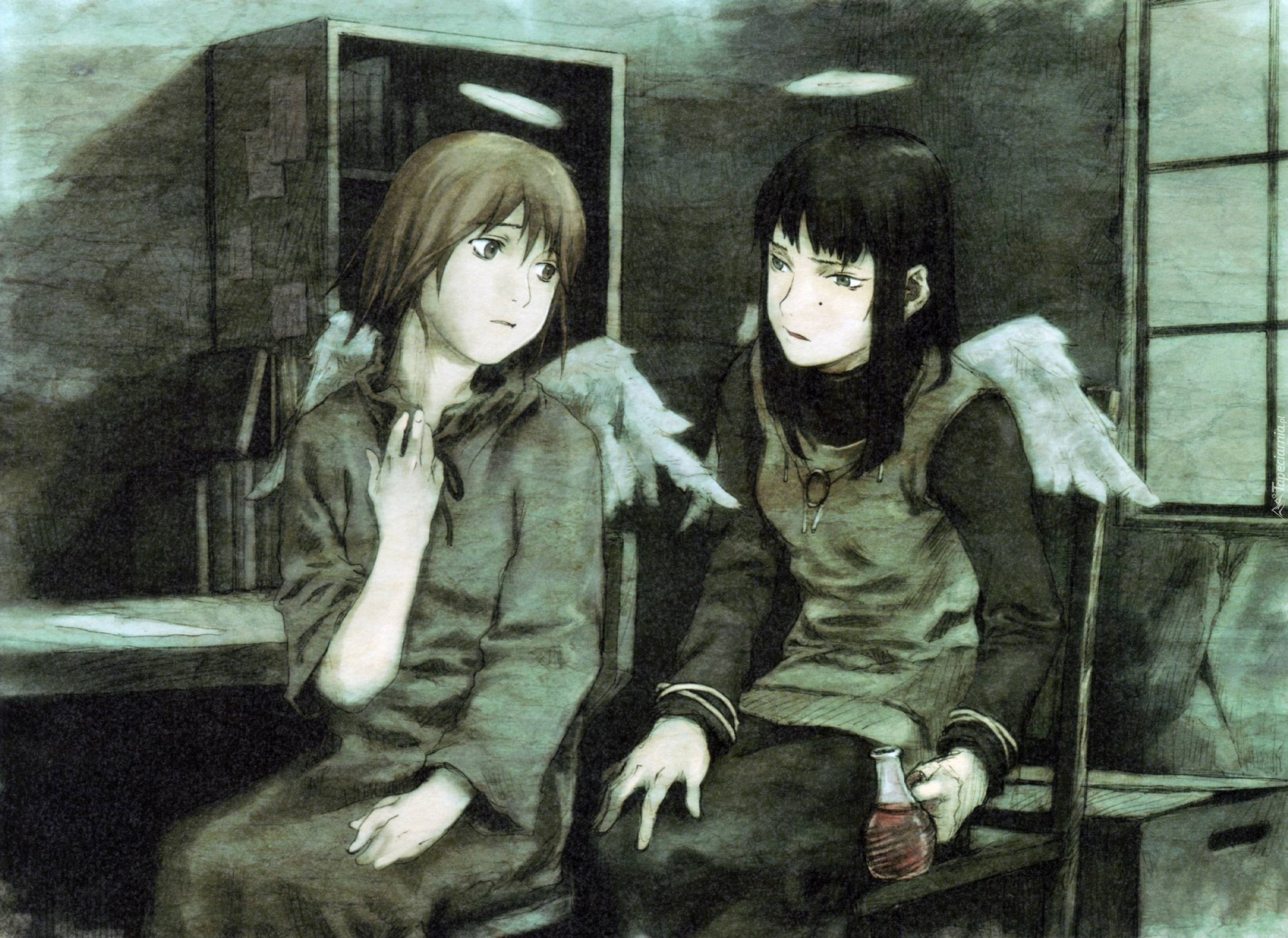 Haibane Renmei, Anioły