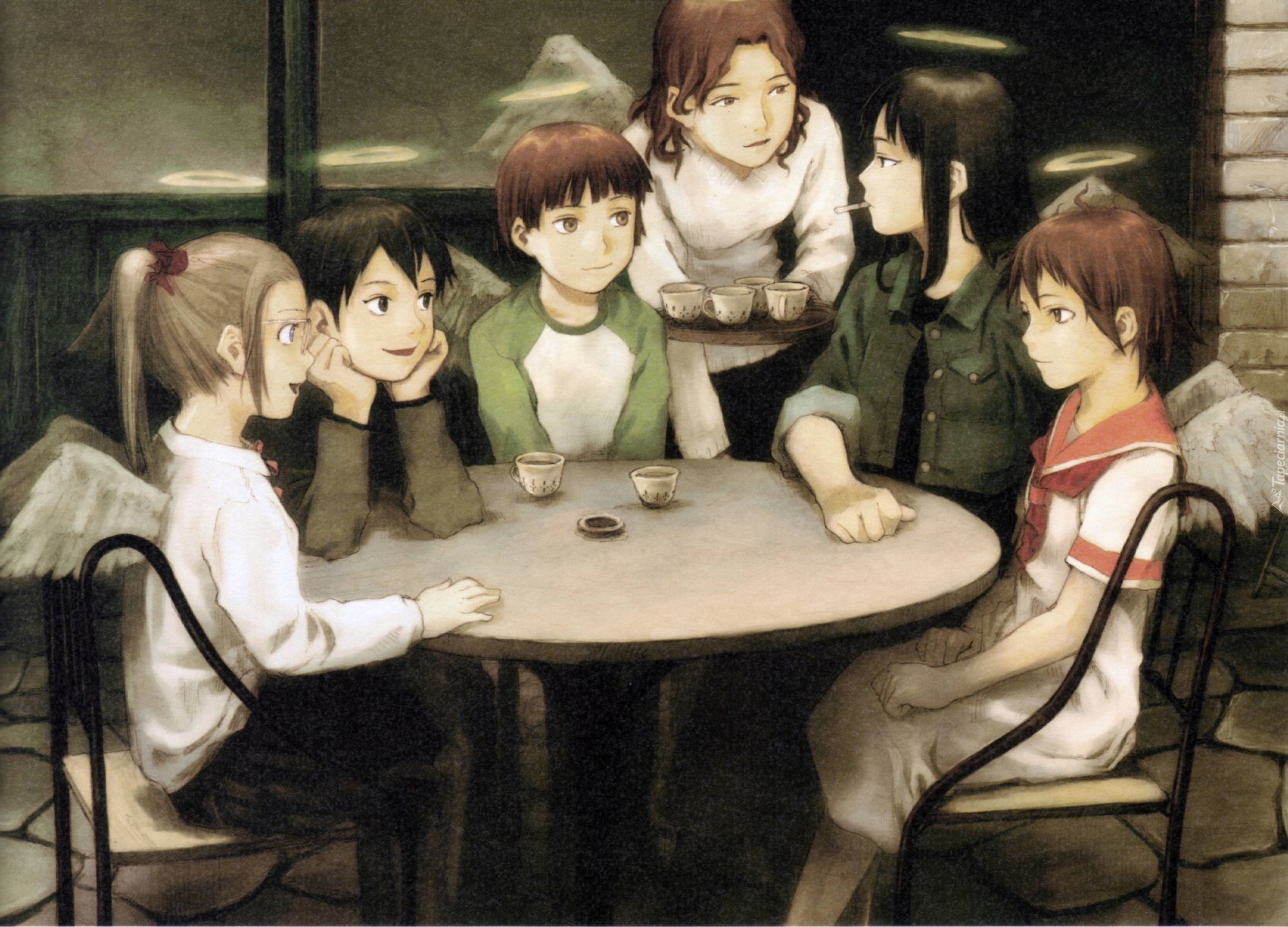 Haibane Renmei, Aureola