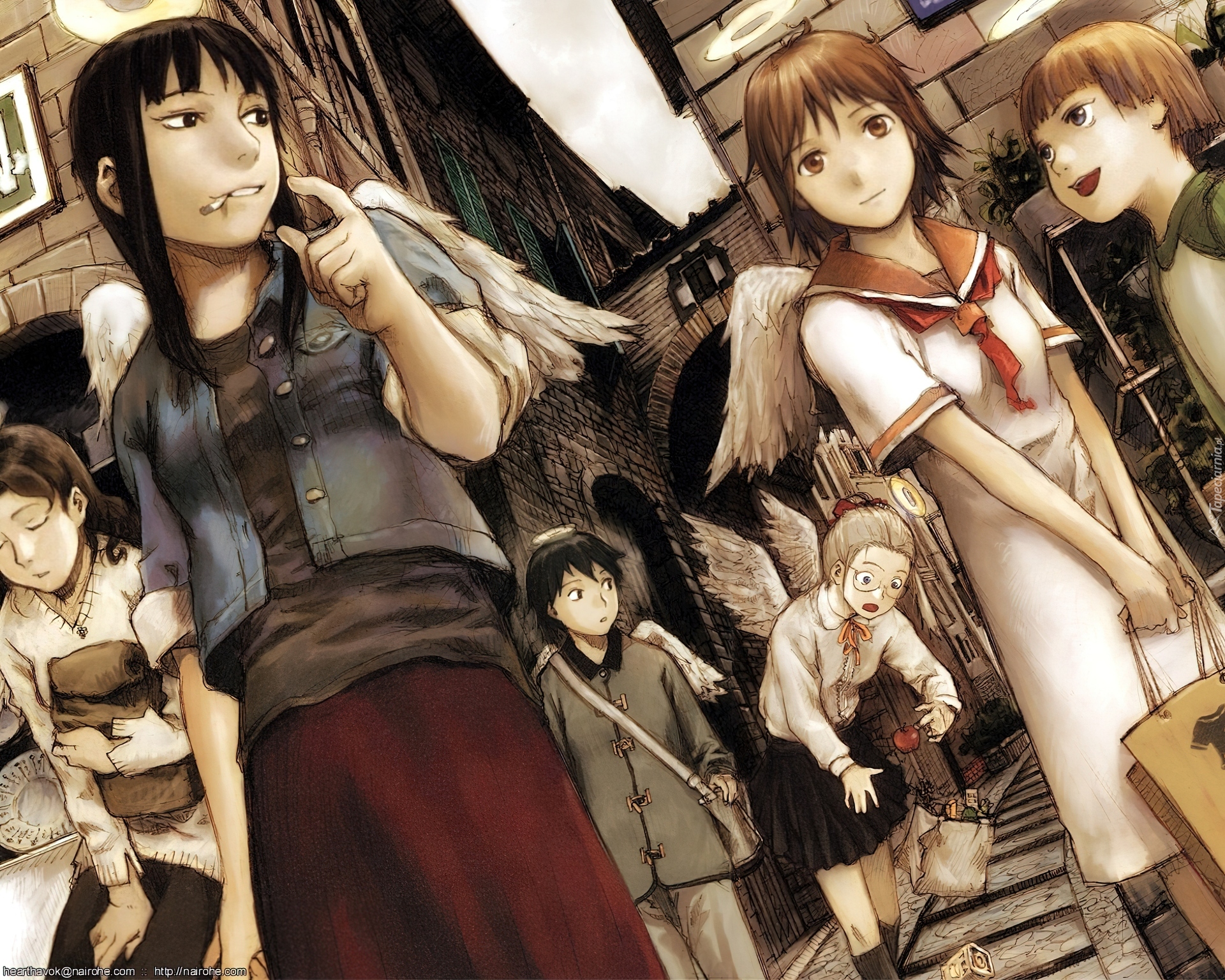 Haibane Renmei, Aniołki